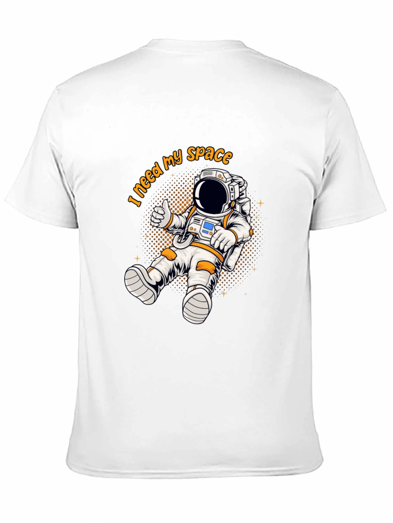 I Need My Space Astronaut Graphic T-Shirt