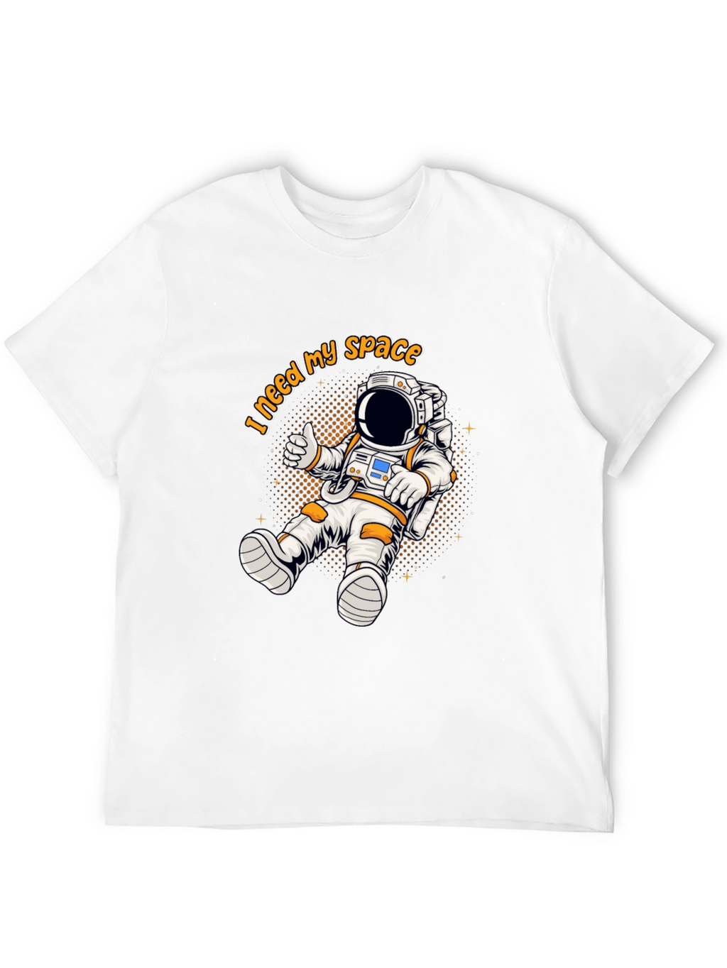 I Need My Space Astronaut Graphic T-Shirt
