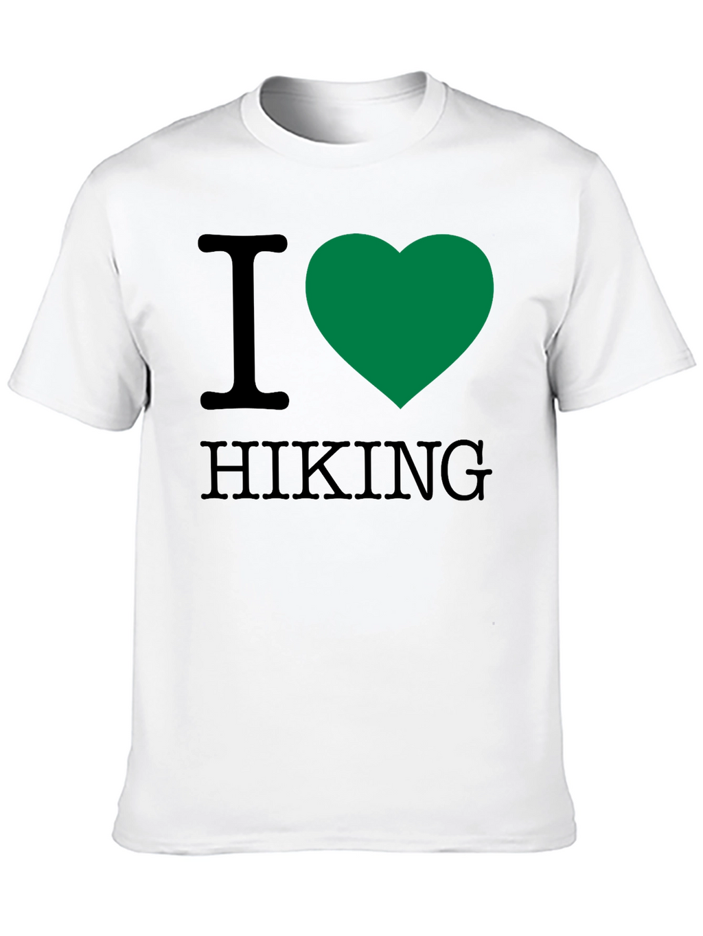 I Heart Hiking Graphic T-Shirt