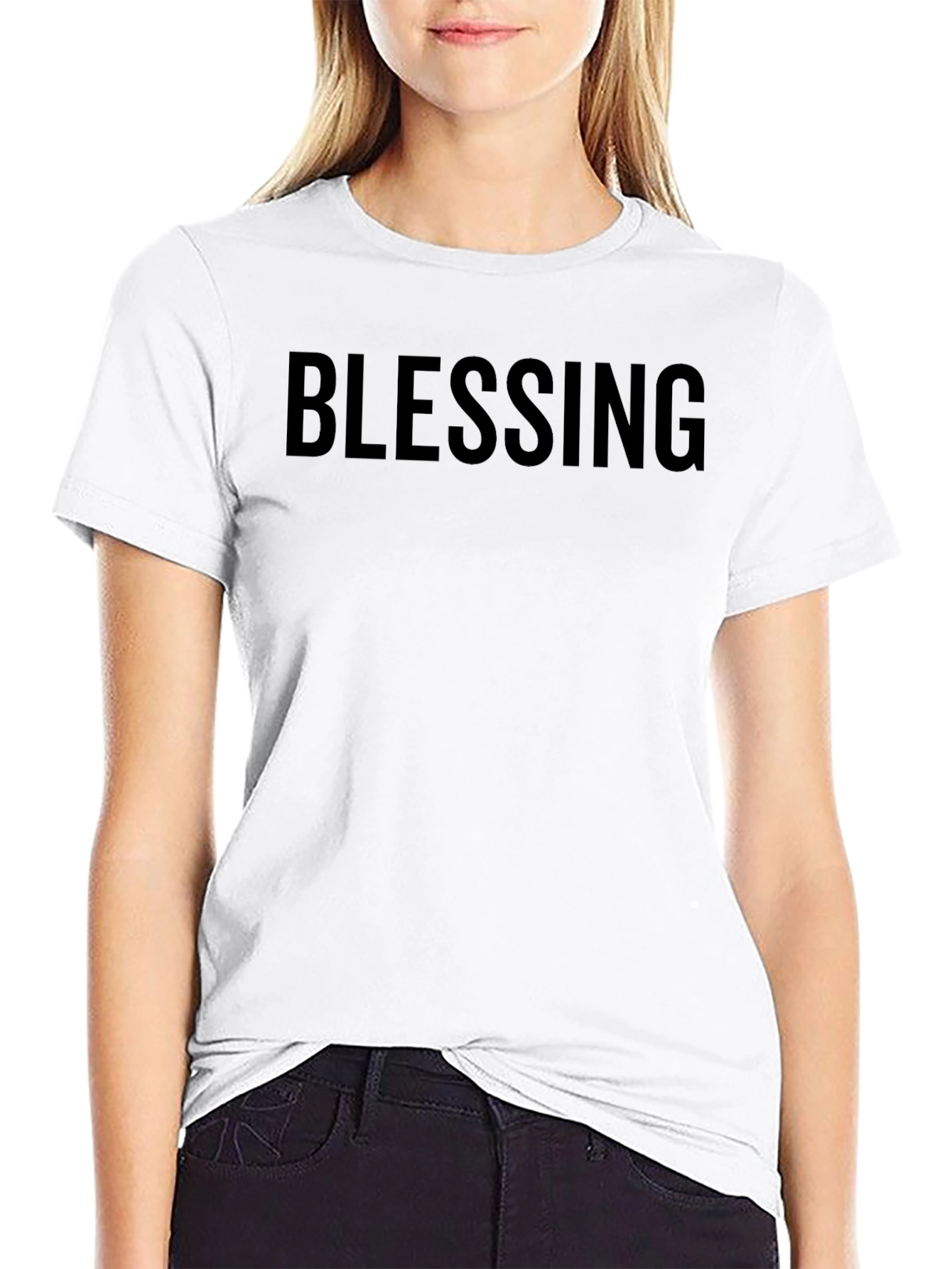 Blessing Graphic Tee - Stylish Comfort