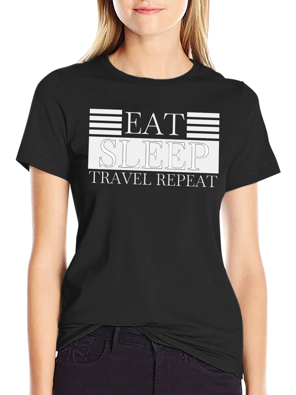 Eat Sleep Travel Repeat T-Shirt