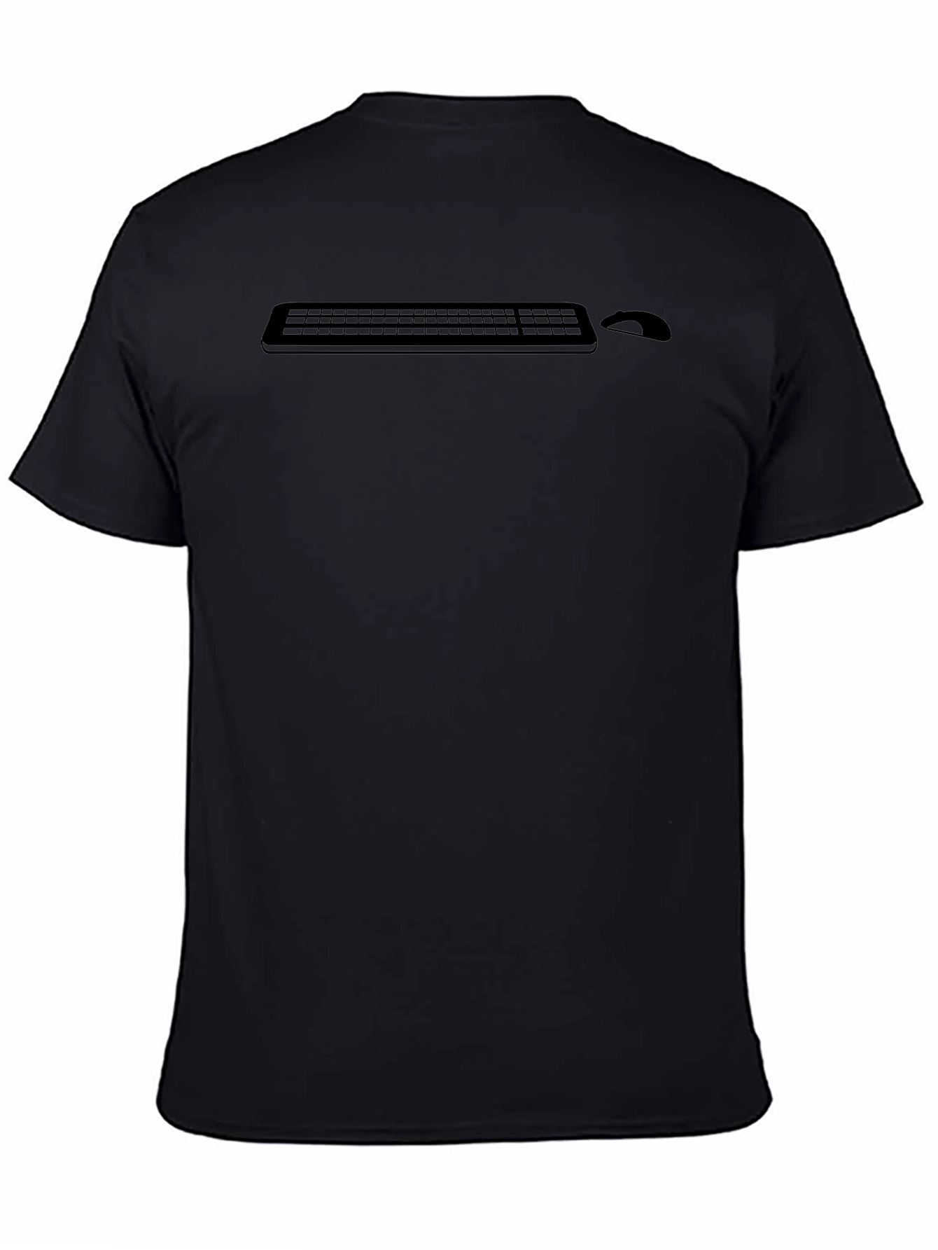 Keyboard & Mouse Graphic Tee - Black T-Shirt