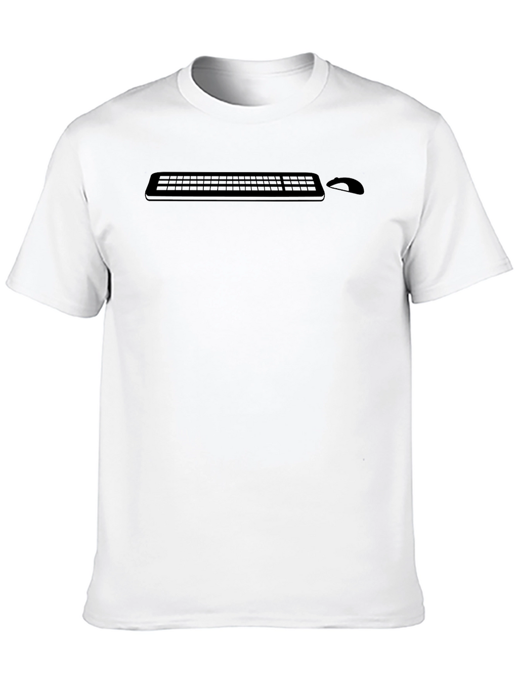 Keyboard & Mouse Graphic Tee - Black T-Shirt