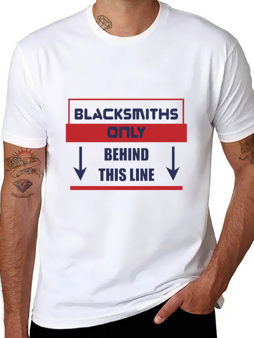 Blacksmiths Only T-Shirt - Novelty Gift