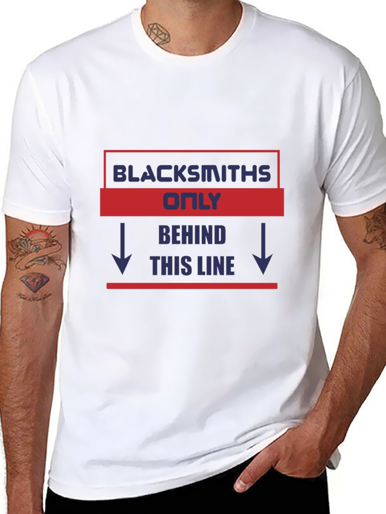 Blacksmiths Only T-Shirt - Novelty Gift