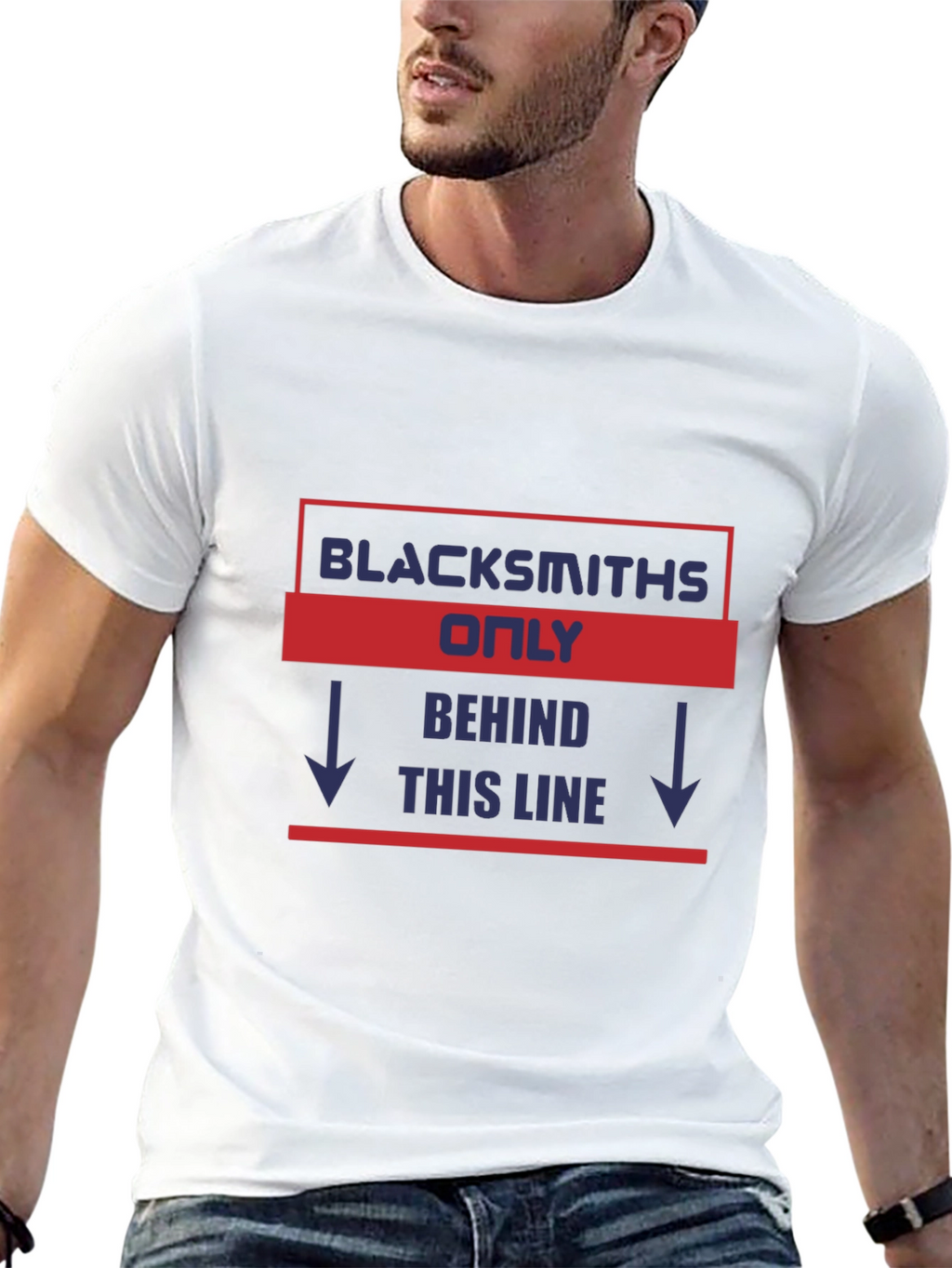 Blacksmiths Only T-Shirt - Novelty Gift