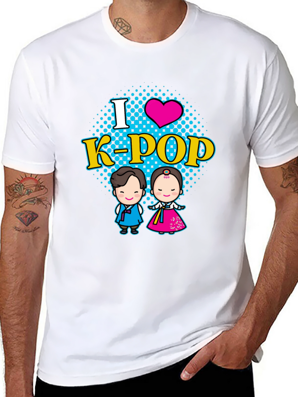 I Love K-Pop Unisex T-Shirt