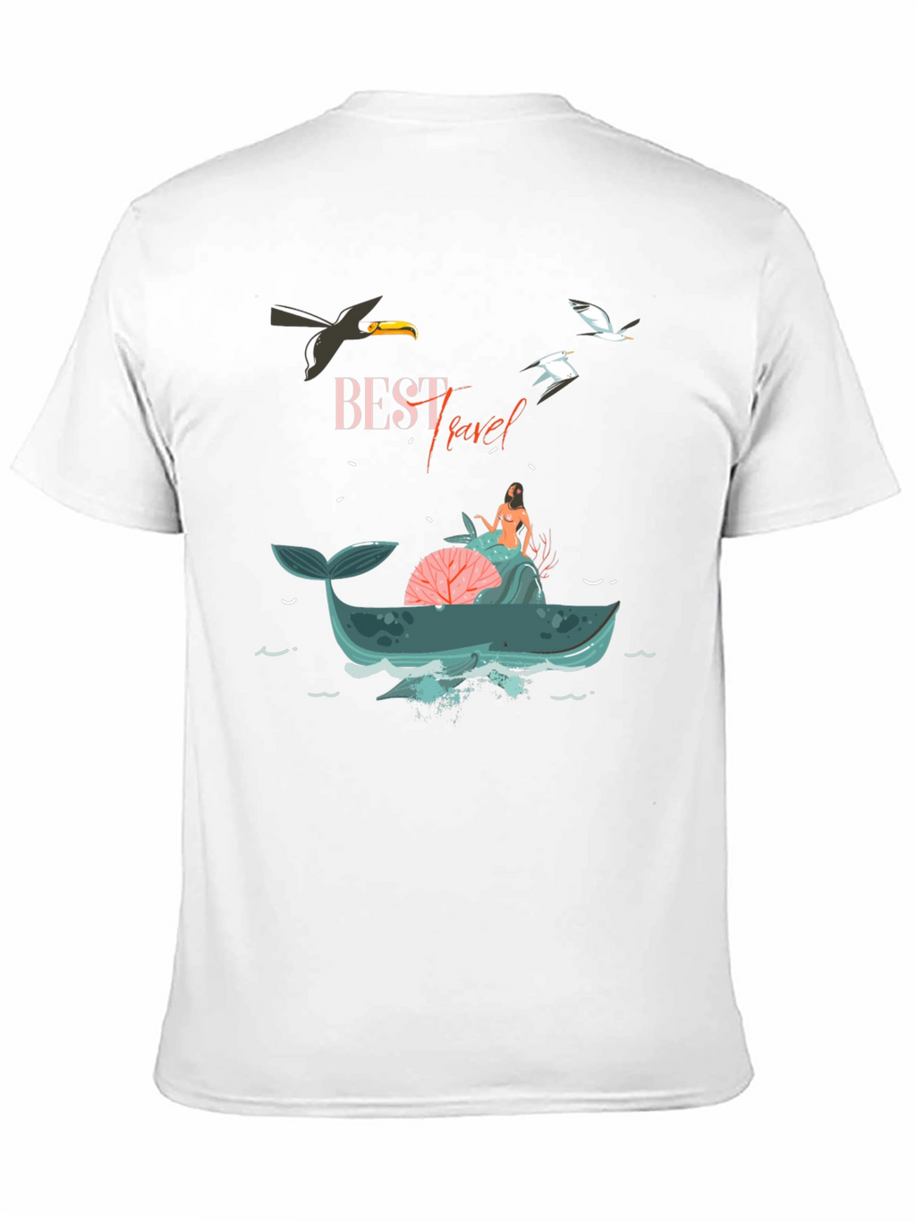 Best Travel Graphic T-Shirt - Whale Adventure Tee