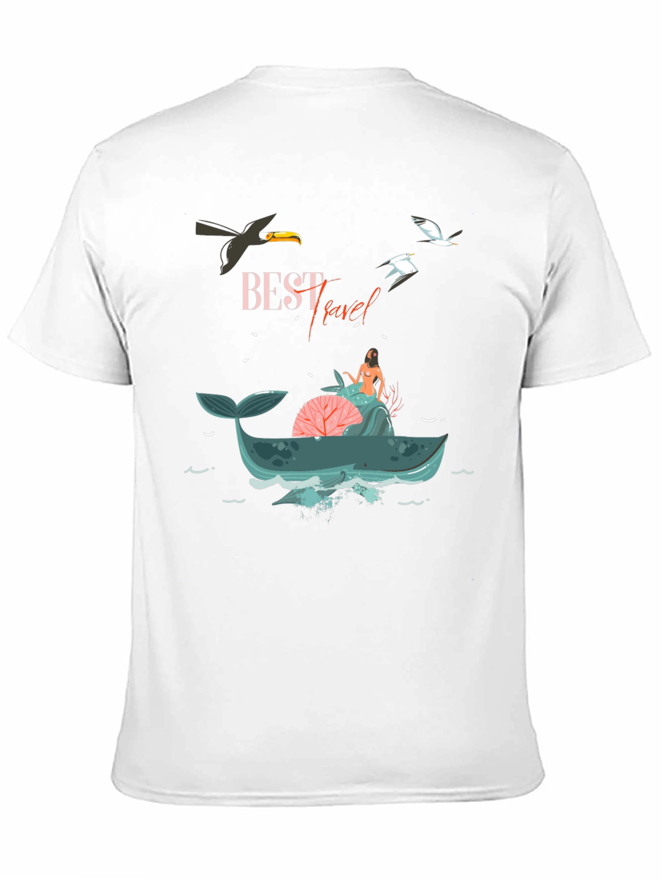 Best Travel Graphic T-Shirt - Whale Adventure Tee
