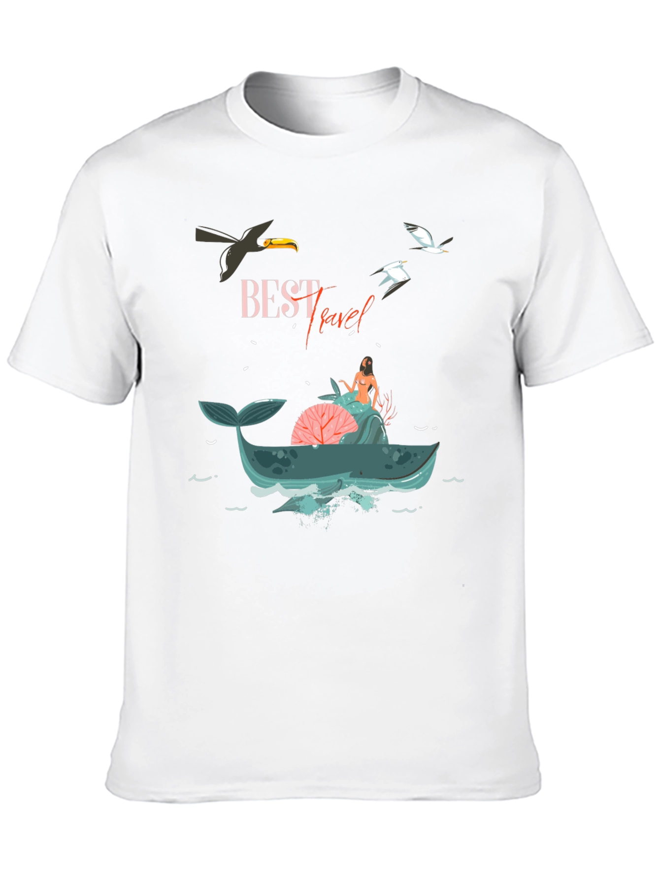 Best Travel Graphic T-Shirt - Whale Adventure Tee