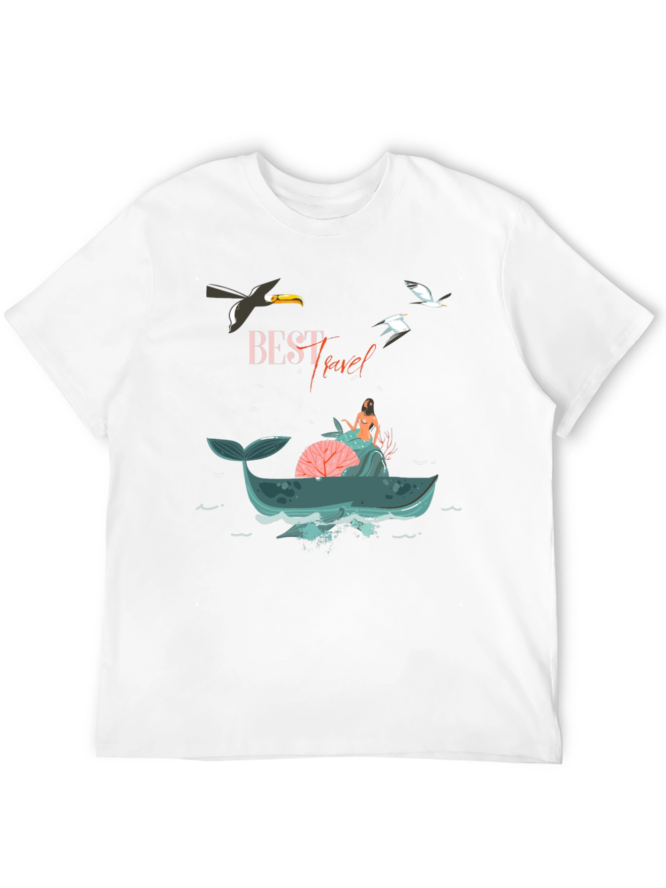 Best Travel Graphic T-Shirt - Whale Adventure Tee