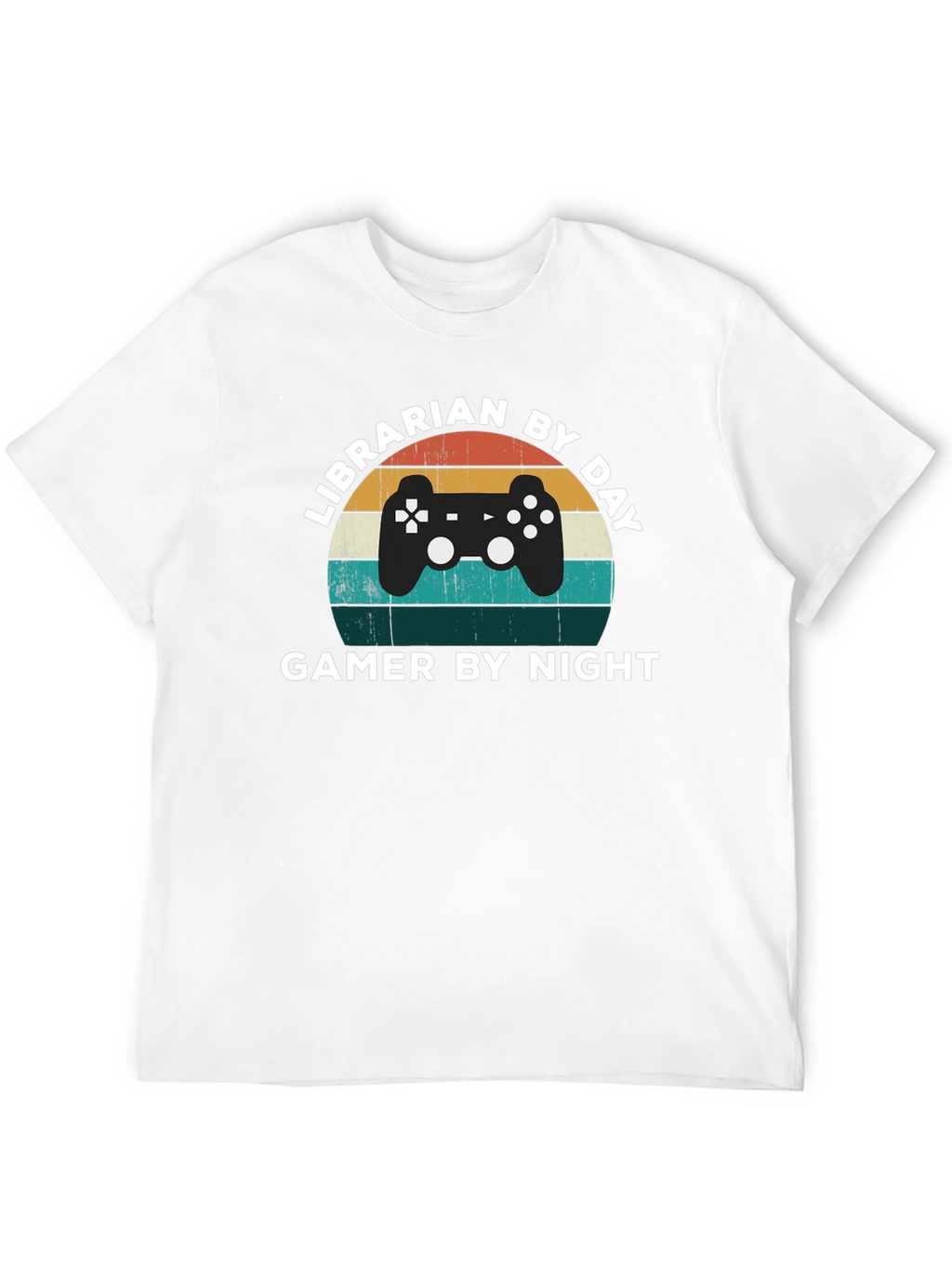 Librarian by Day Gamer by Night T-Shirt