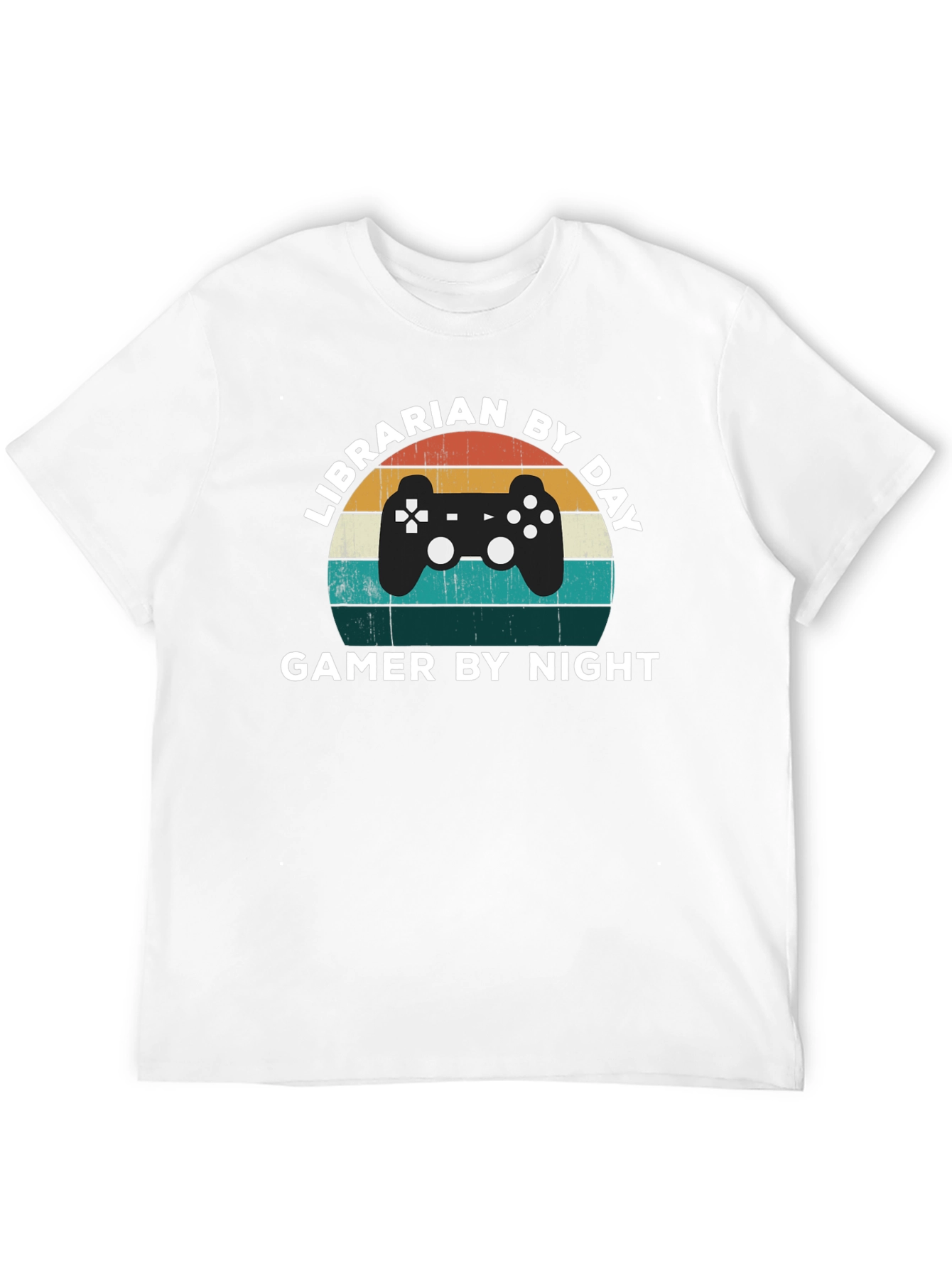 Librarian by Day Gamer by Night T-Shirt