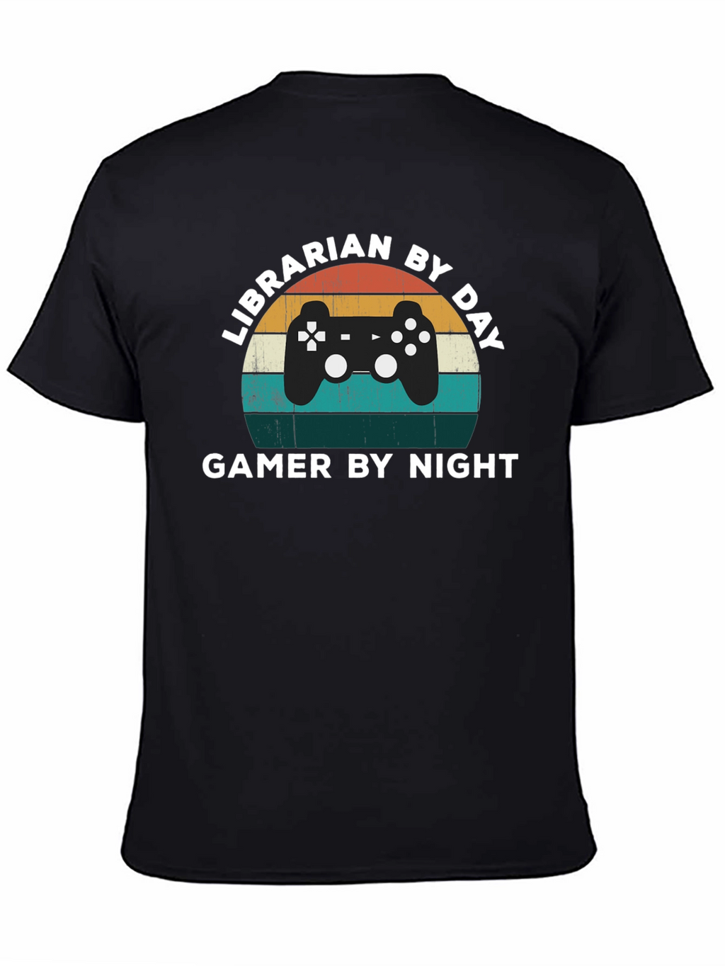Librarian by Day Gamer by Night T-Shirt