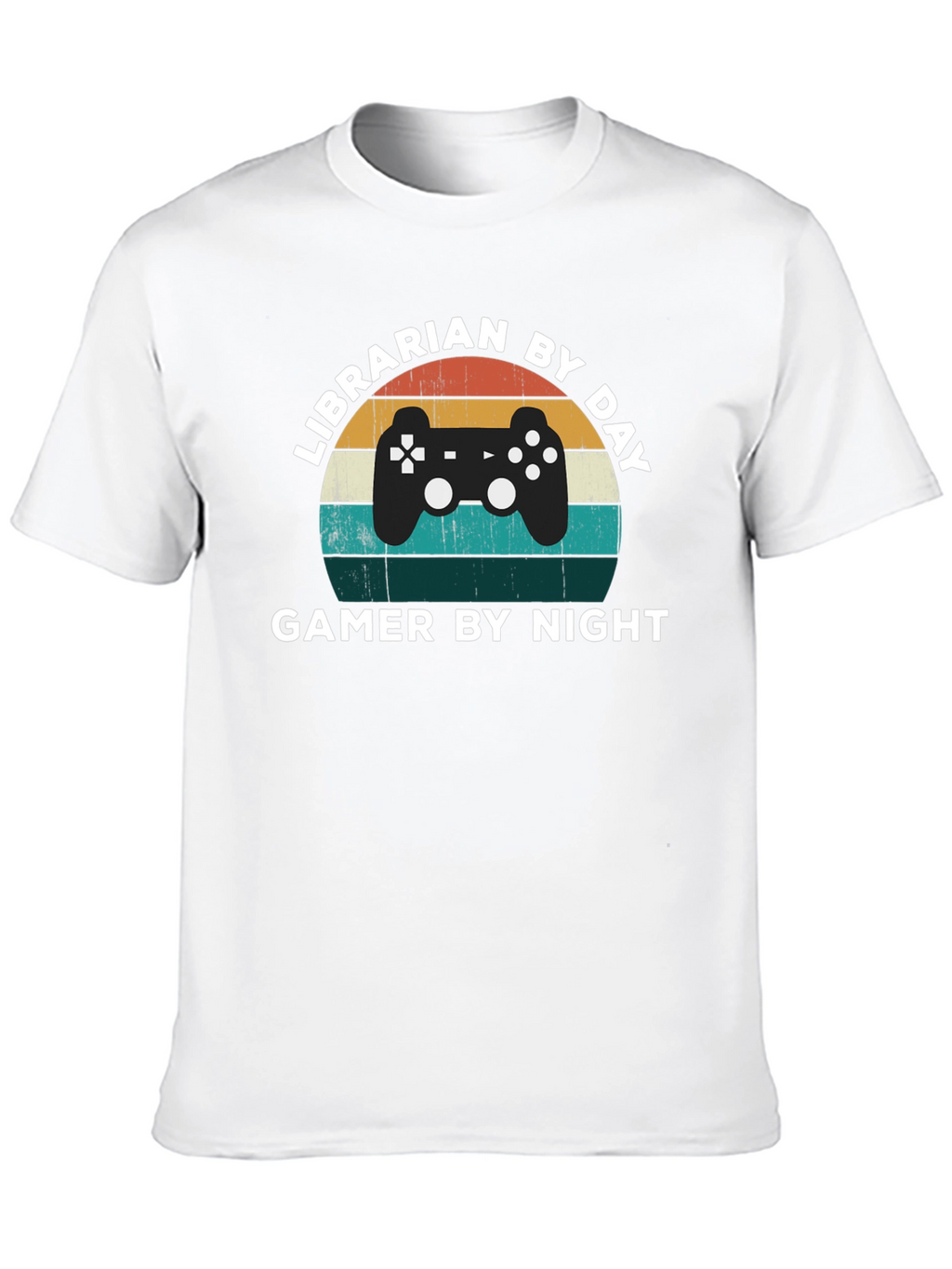 Librarian by Day Gamer by Night T-Shirt