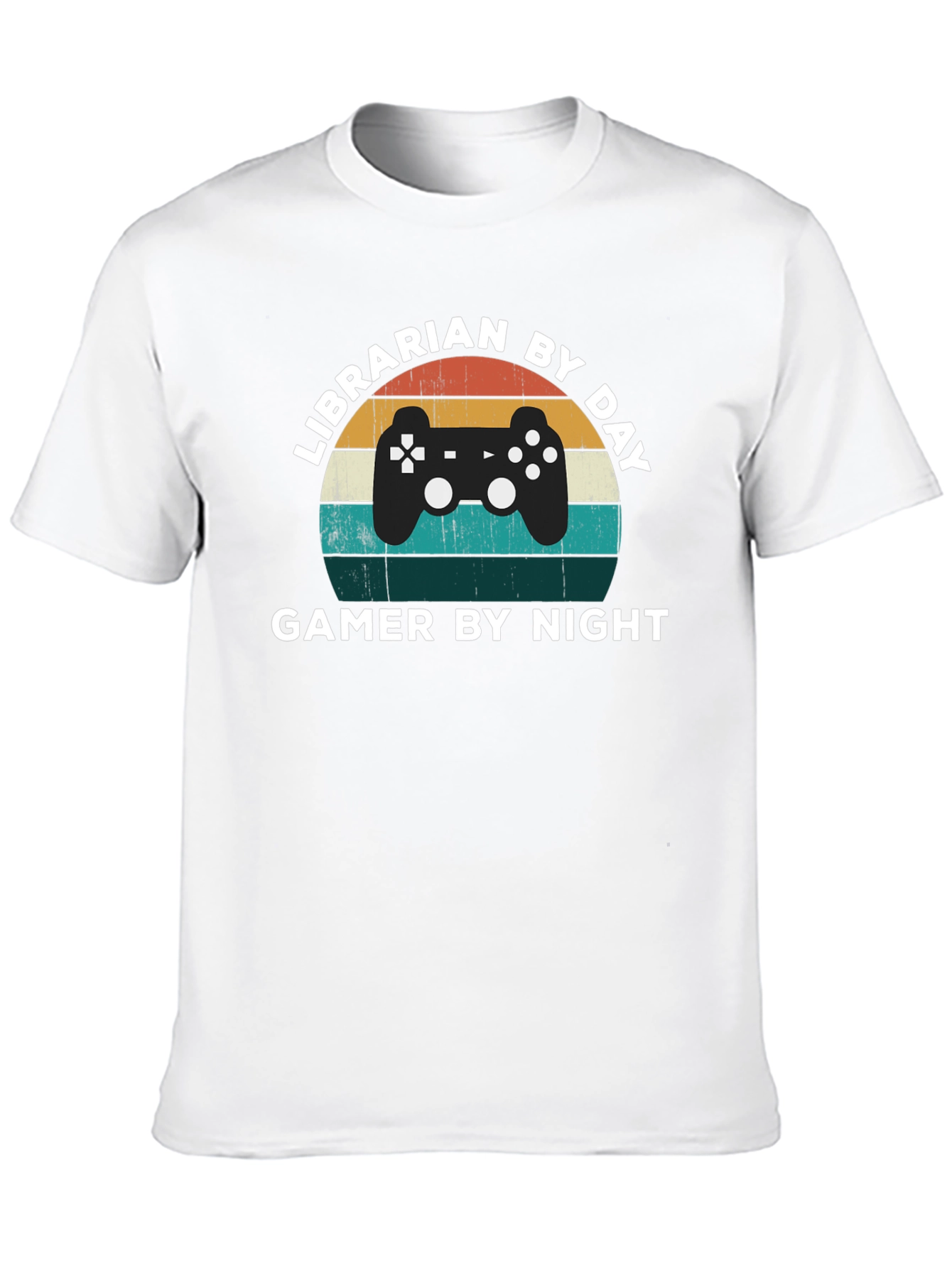 Librarian by Day Gamer by Night T-Shirt