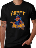 Happy Halloween Pumpkin Scarecrow T-Shirt