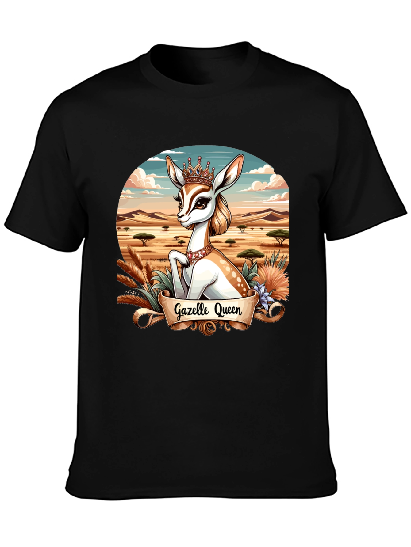 Gazelle Queen Graphic Tee
