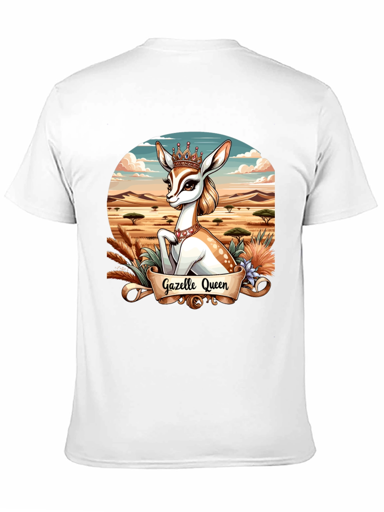 Gazelle Queen Graphic Tee
