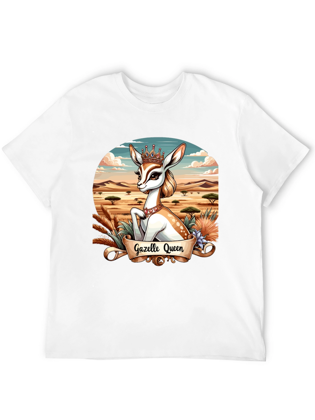 Gazelle Queen Graphic Tee
