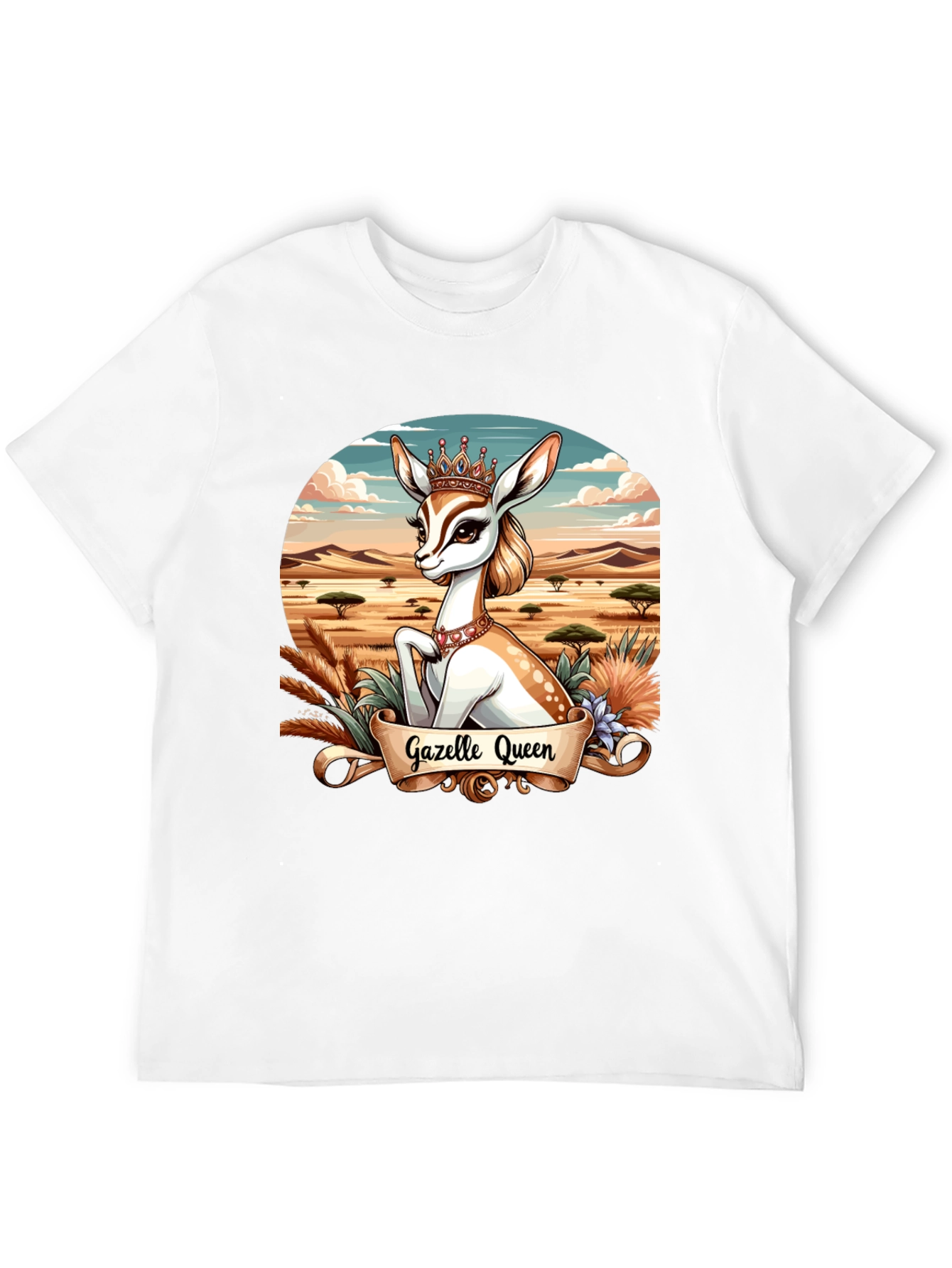 Gazelle Queen Graphic Tee