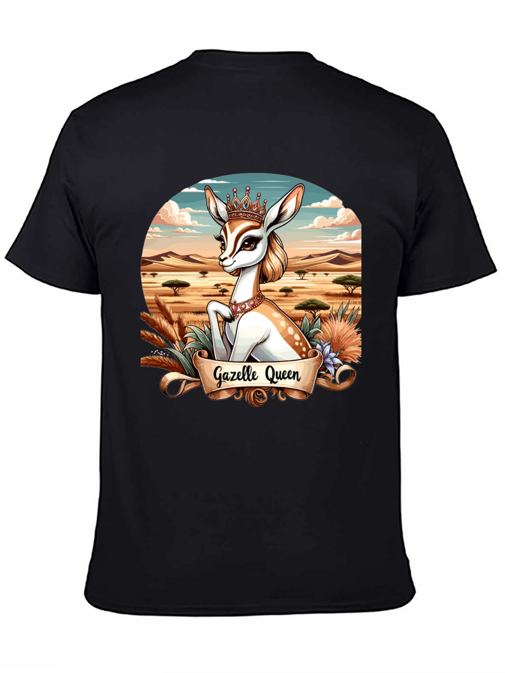 Gazelle Queen Graphic Tee