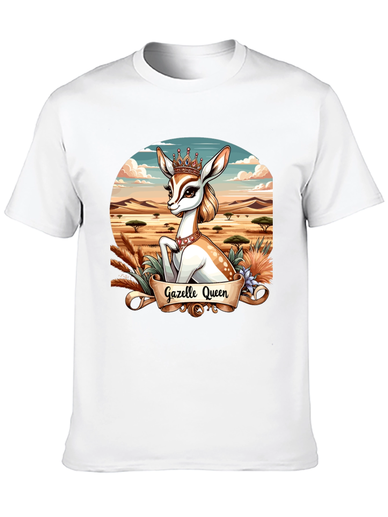 Gazelle Queen Graphic Tee