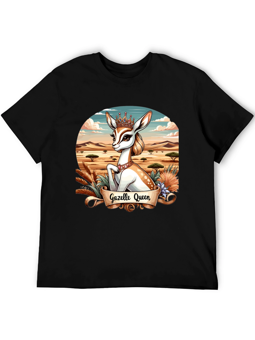 Gazelle Queen Graphic Tee