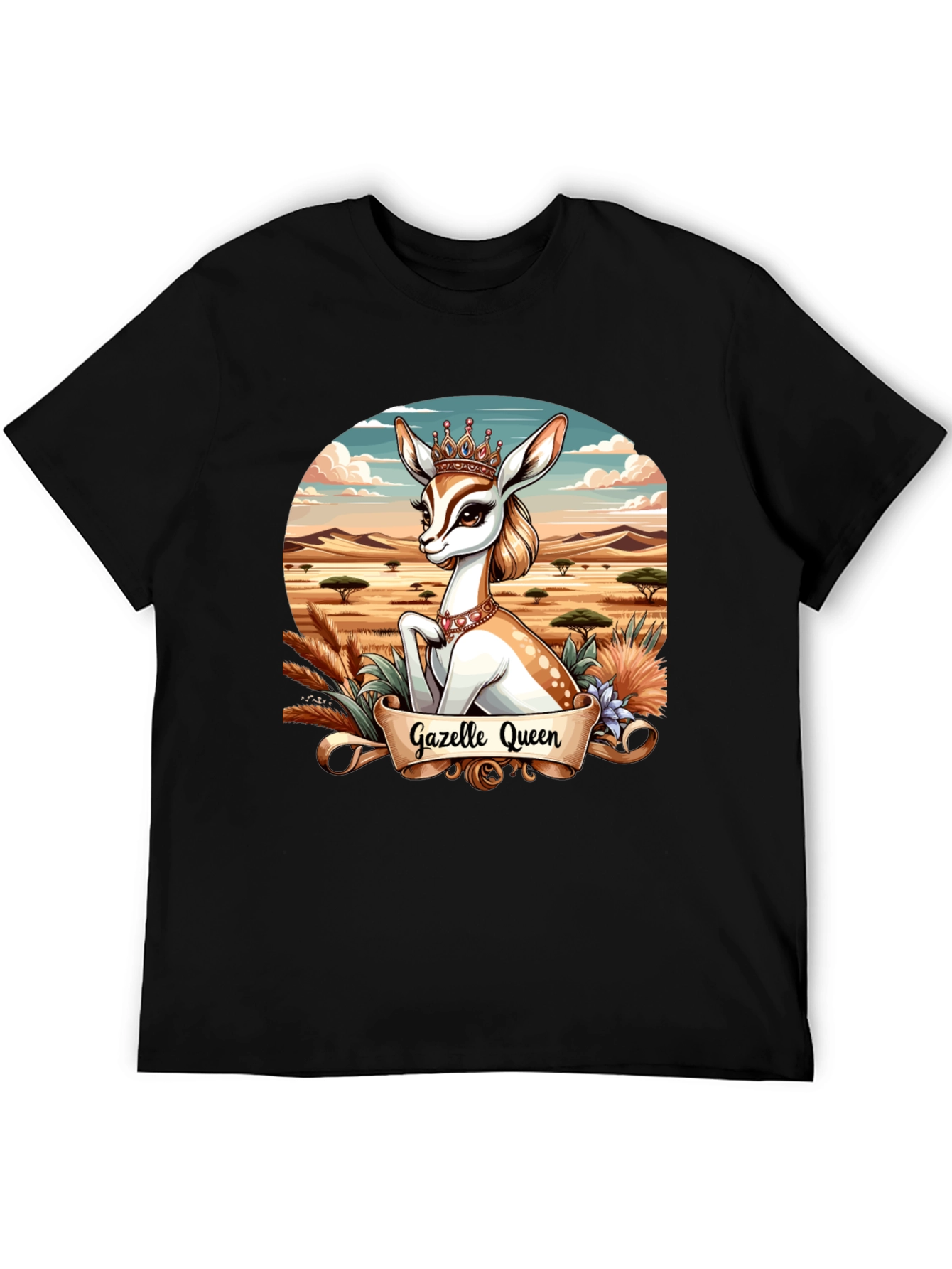 Gazelle Queen Graphic Tee