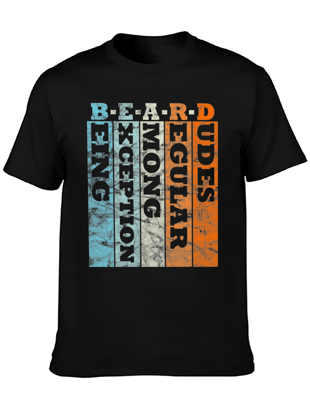 Beard Rules Funny Graphic T-Shirt