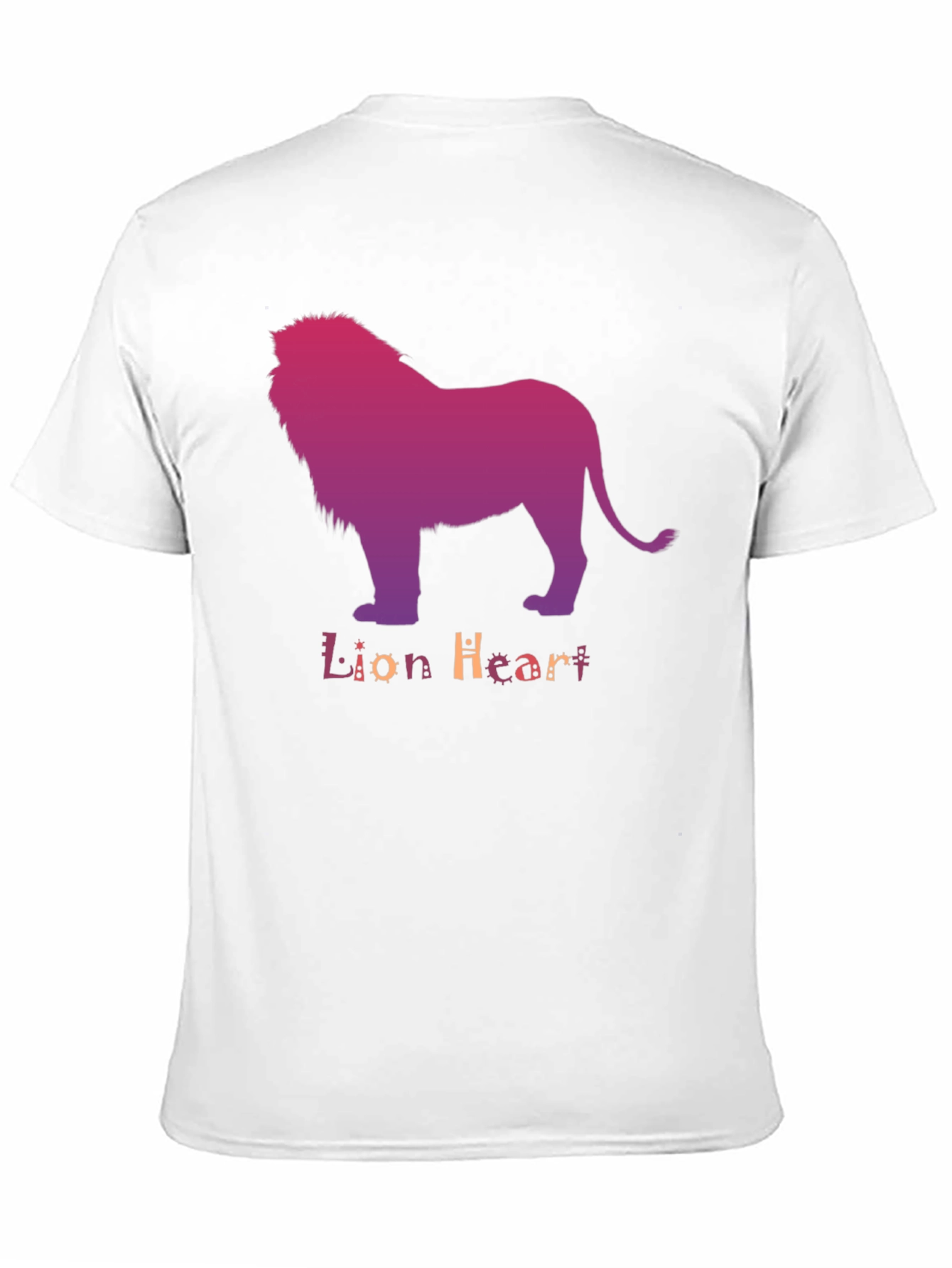 Lion Heart Graphic Tee - Stylish Mens T-Shirt