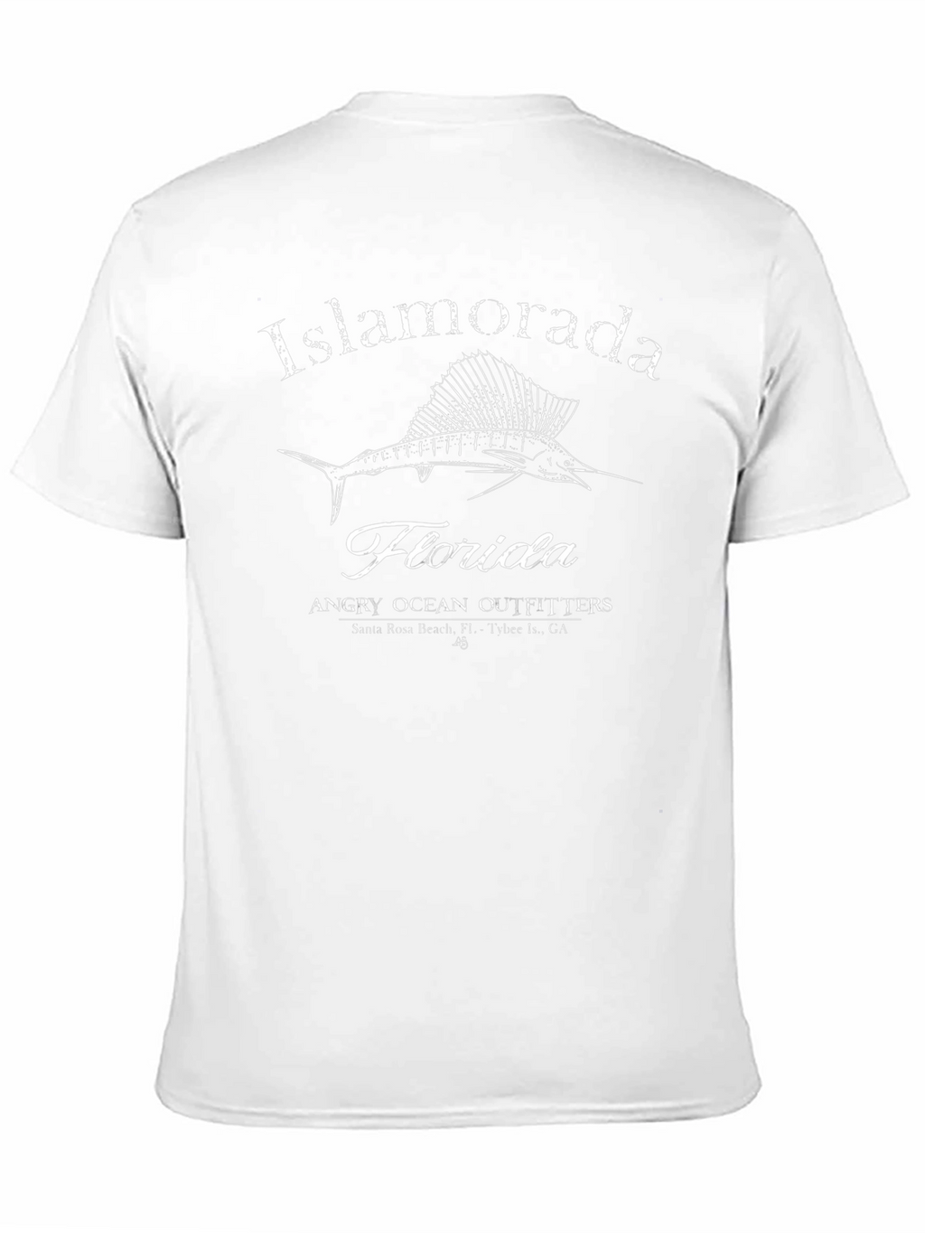 Islamorada Florida Fishing T-Shirt - Black