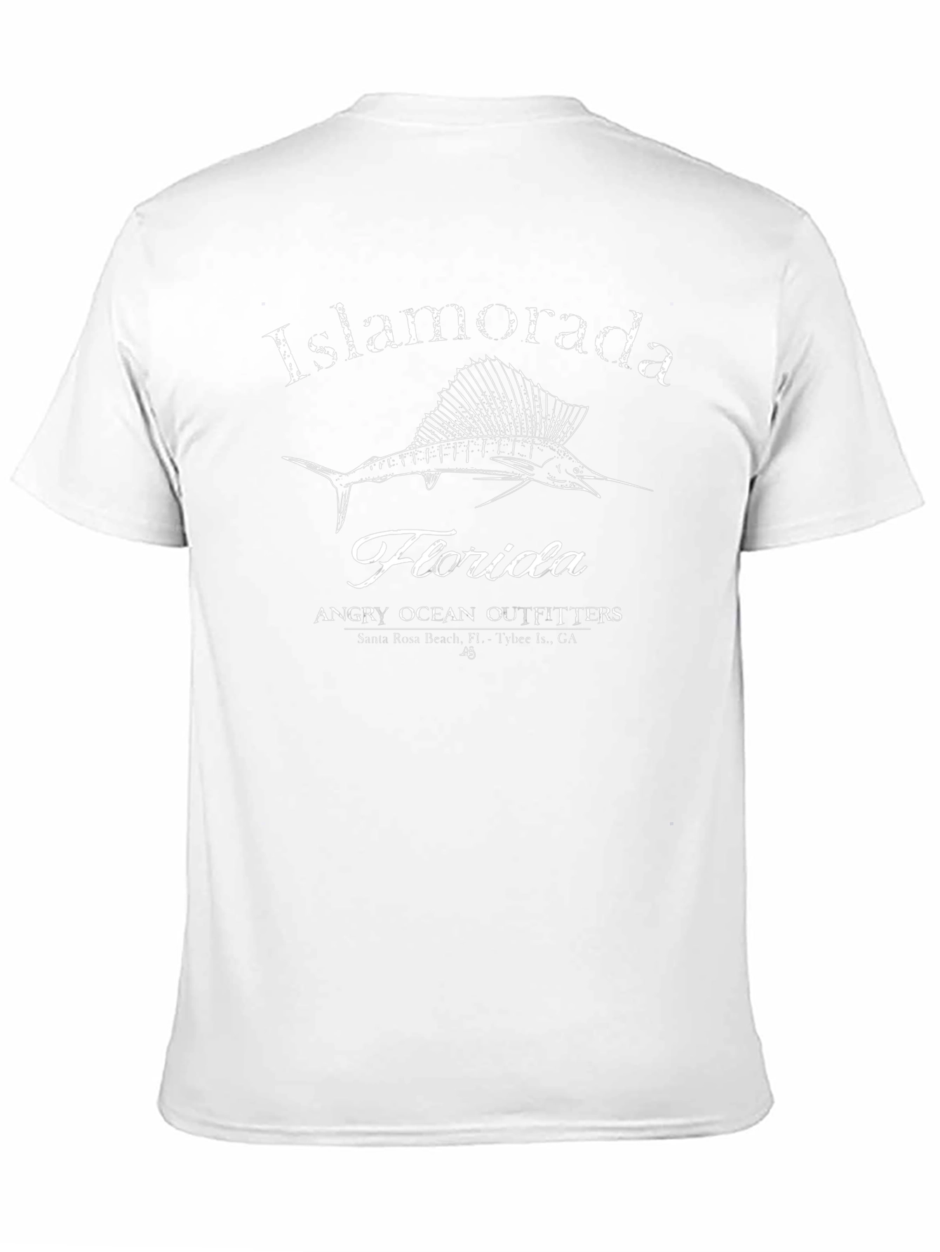 Islamorada Florida Fishing T-Shirt - Black