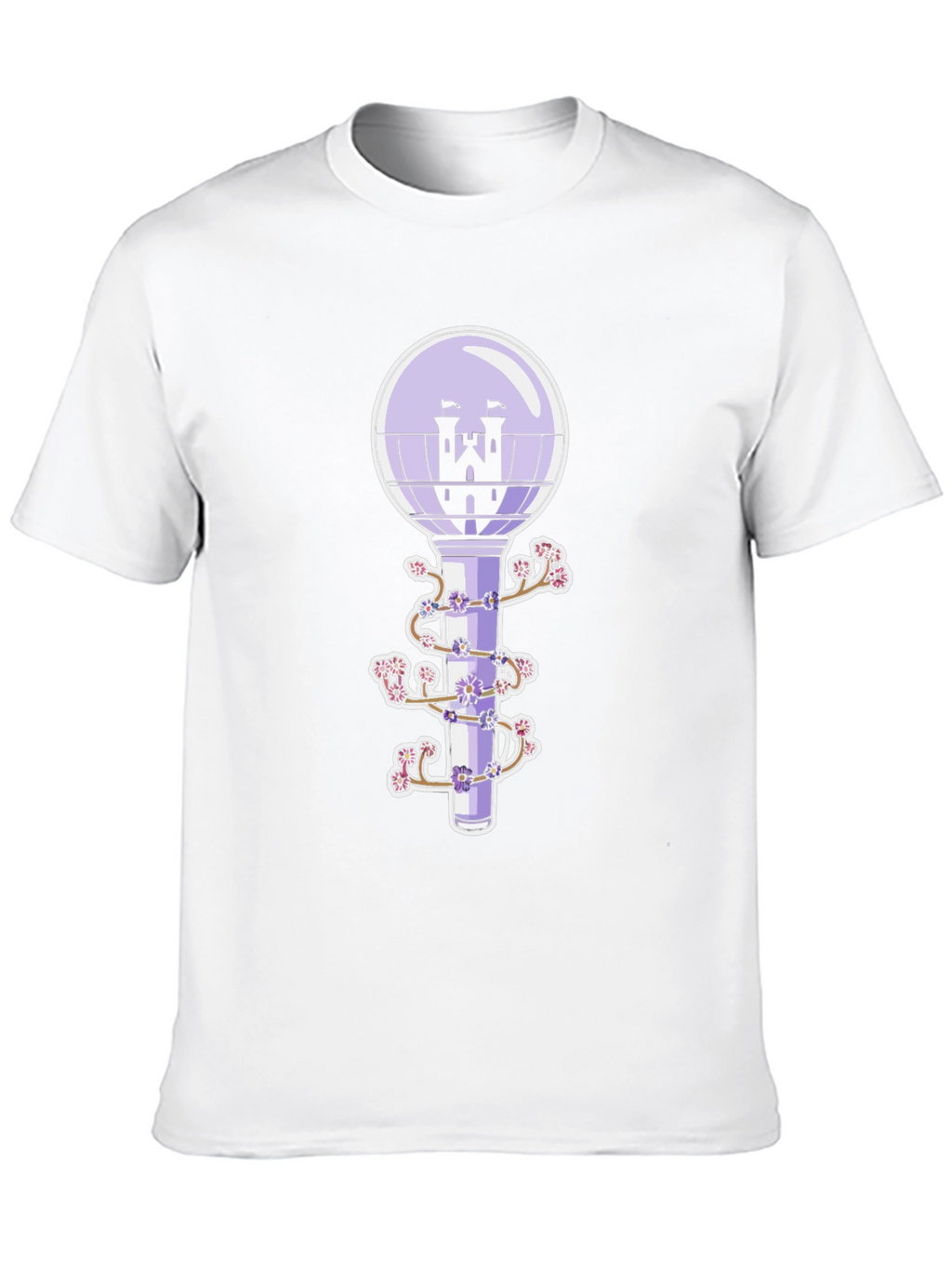 Fantasy Castle Lightstick Graphic Tee