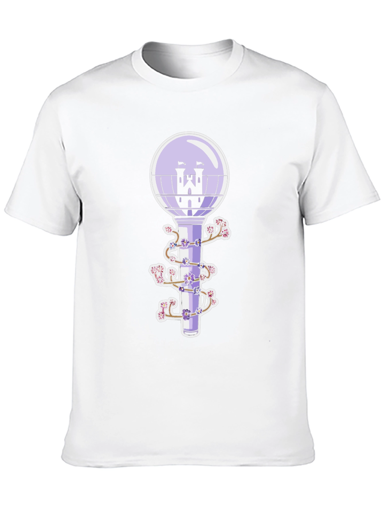 Fantasy Castle Lightstick Graphic Tee