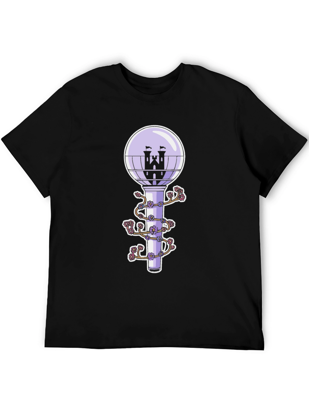 Fantasy Castle Lightstick Graphic Tee