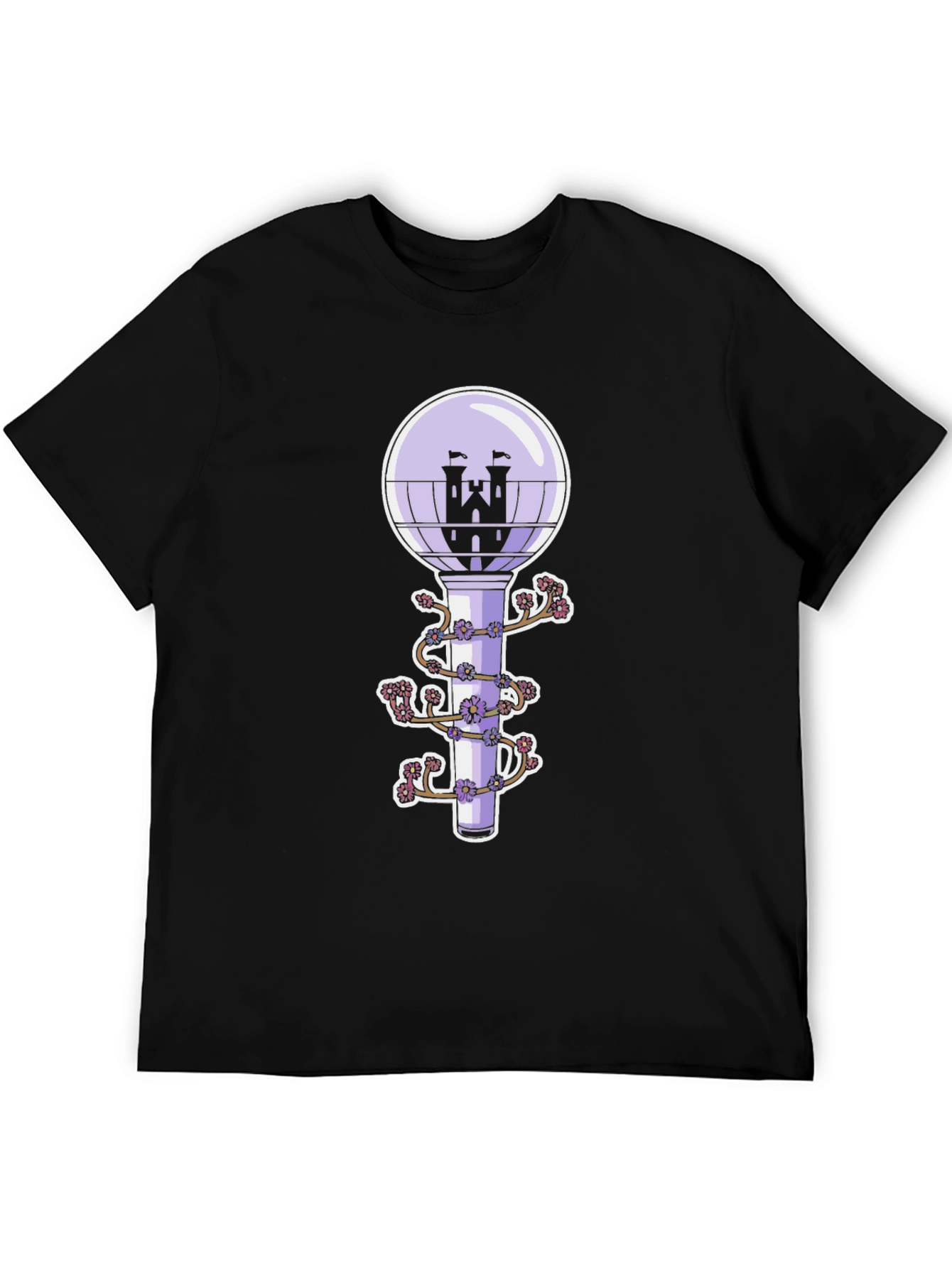 Fantasy Castle Lightstick Graphic Tee