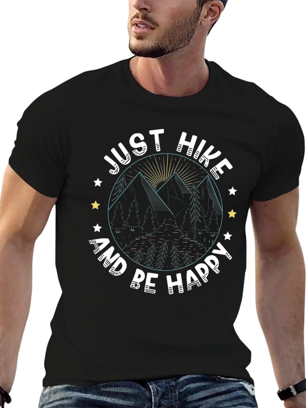 Just Hike and Be Happy T-Shirt
