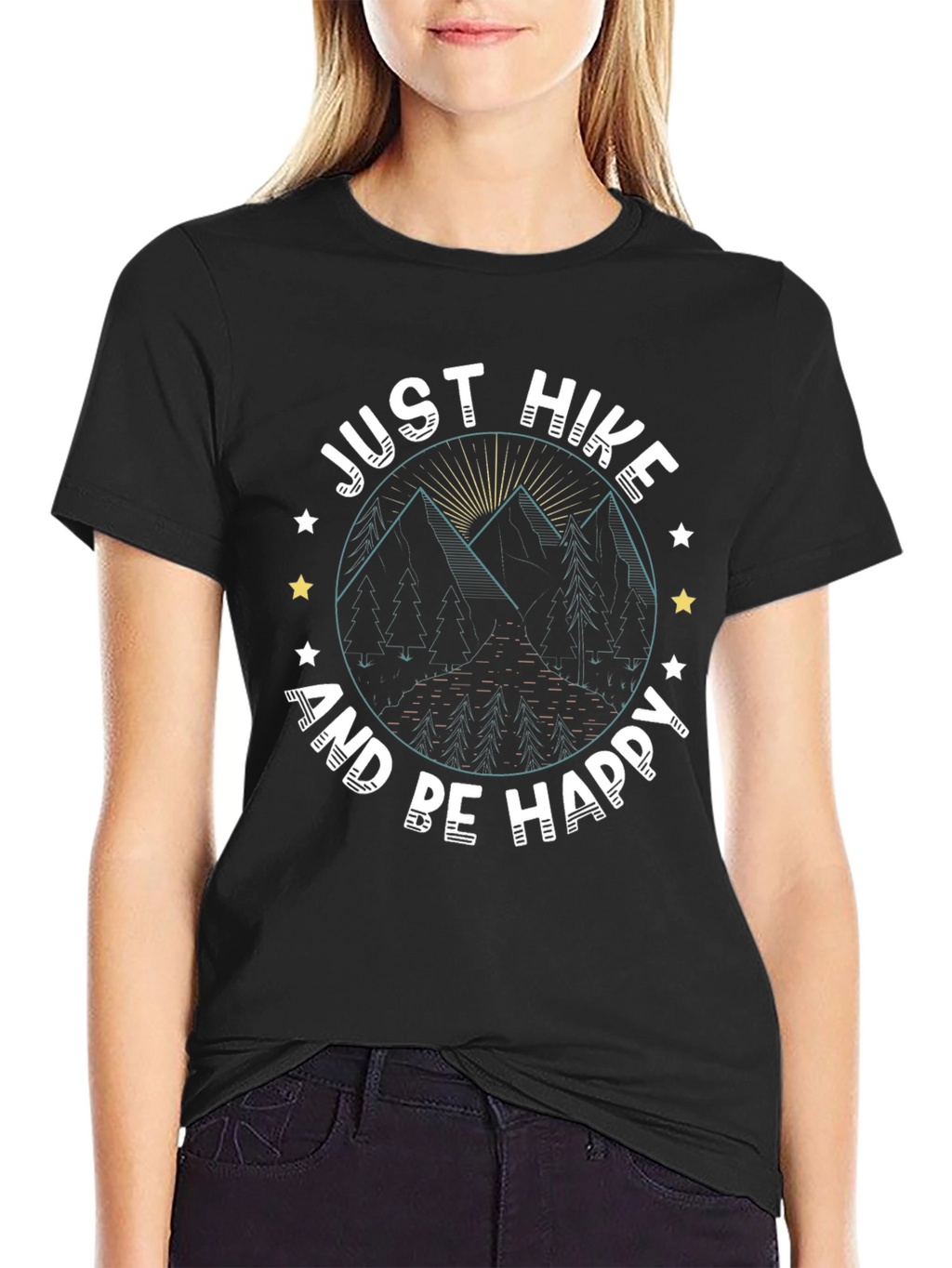 Just Hike and Be Happy T-Shirt
