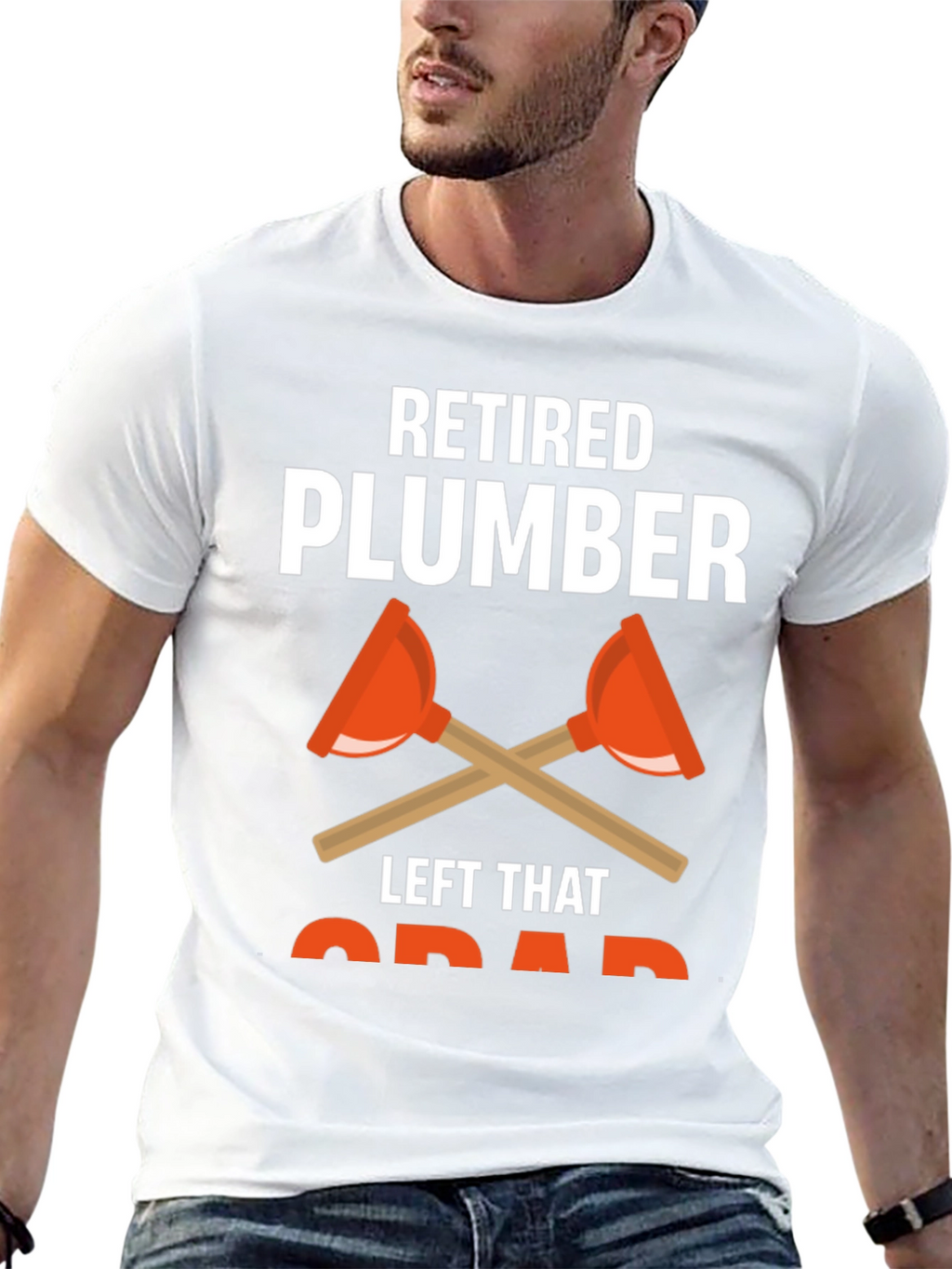 Retired Plumber T-Shirt Funny Retirement Gift