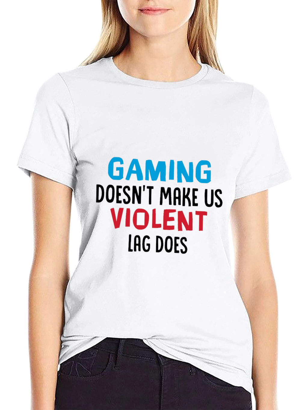 Gaming T-Shirt: Lag Makes Us Violent