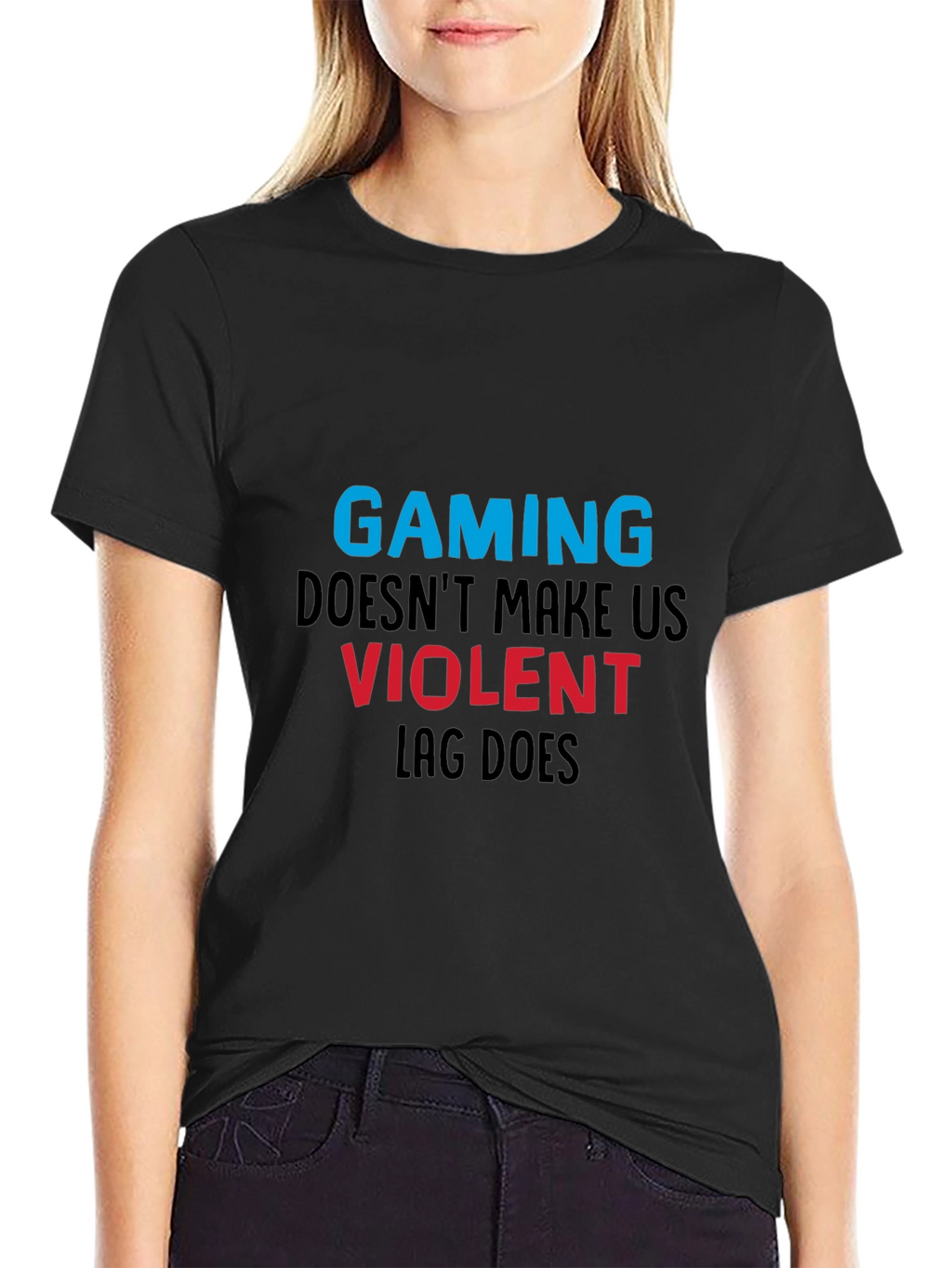 Gaming T-Shirt: Lag Makes Us Violent