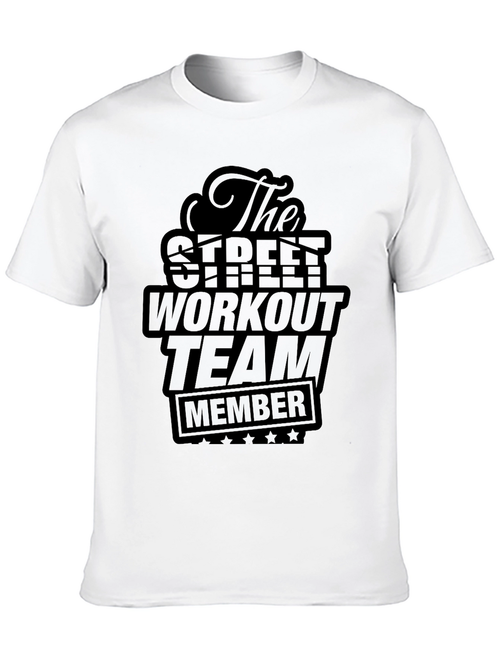 The Street Workout Team Member Black T-Shirt