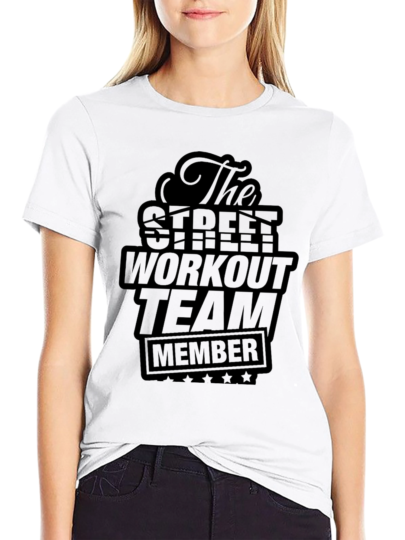 The Street Workout Team Member Black T-Shirt