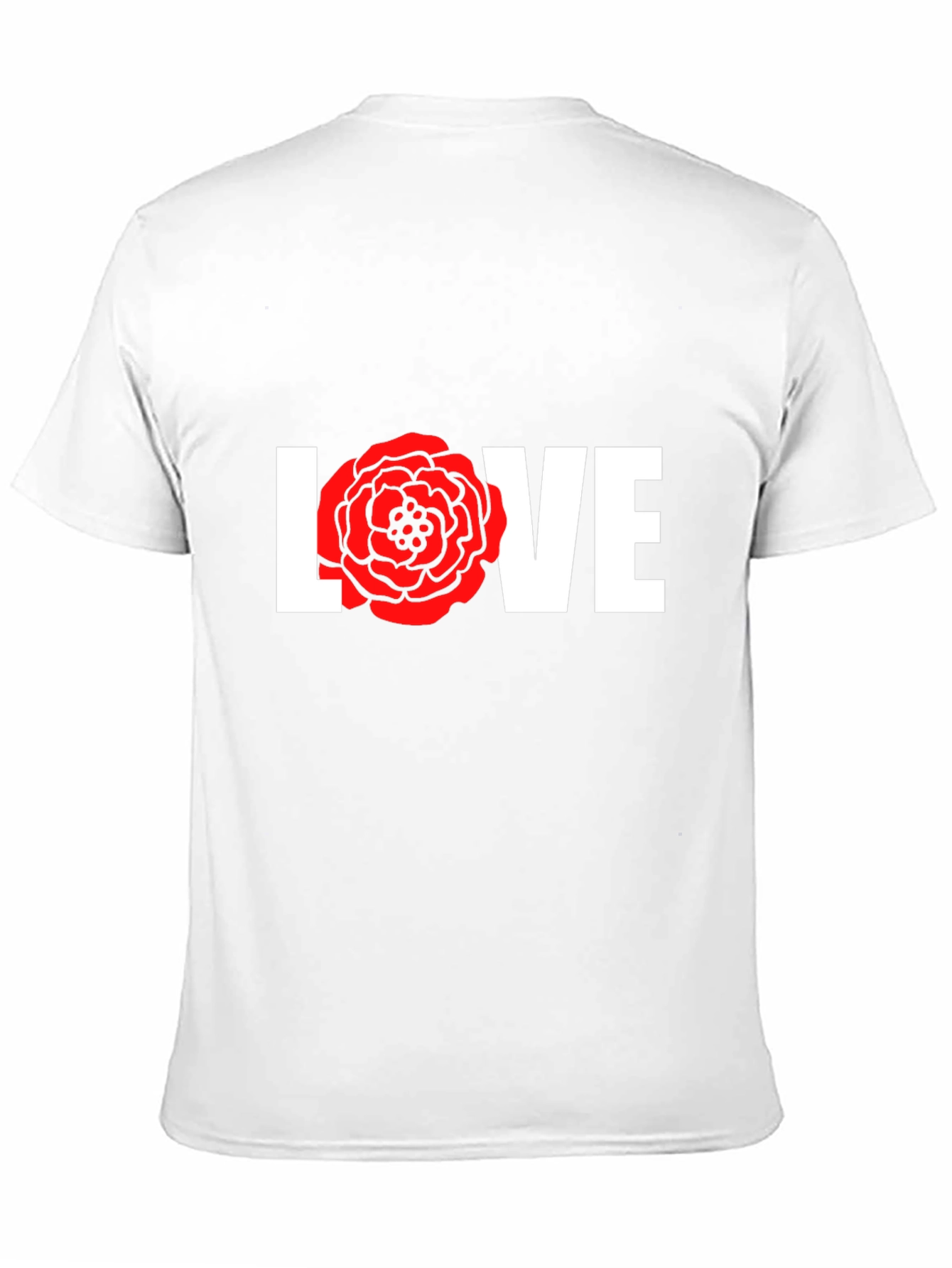 Love Rose Graphic T-Shirt - Black