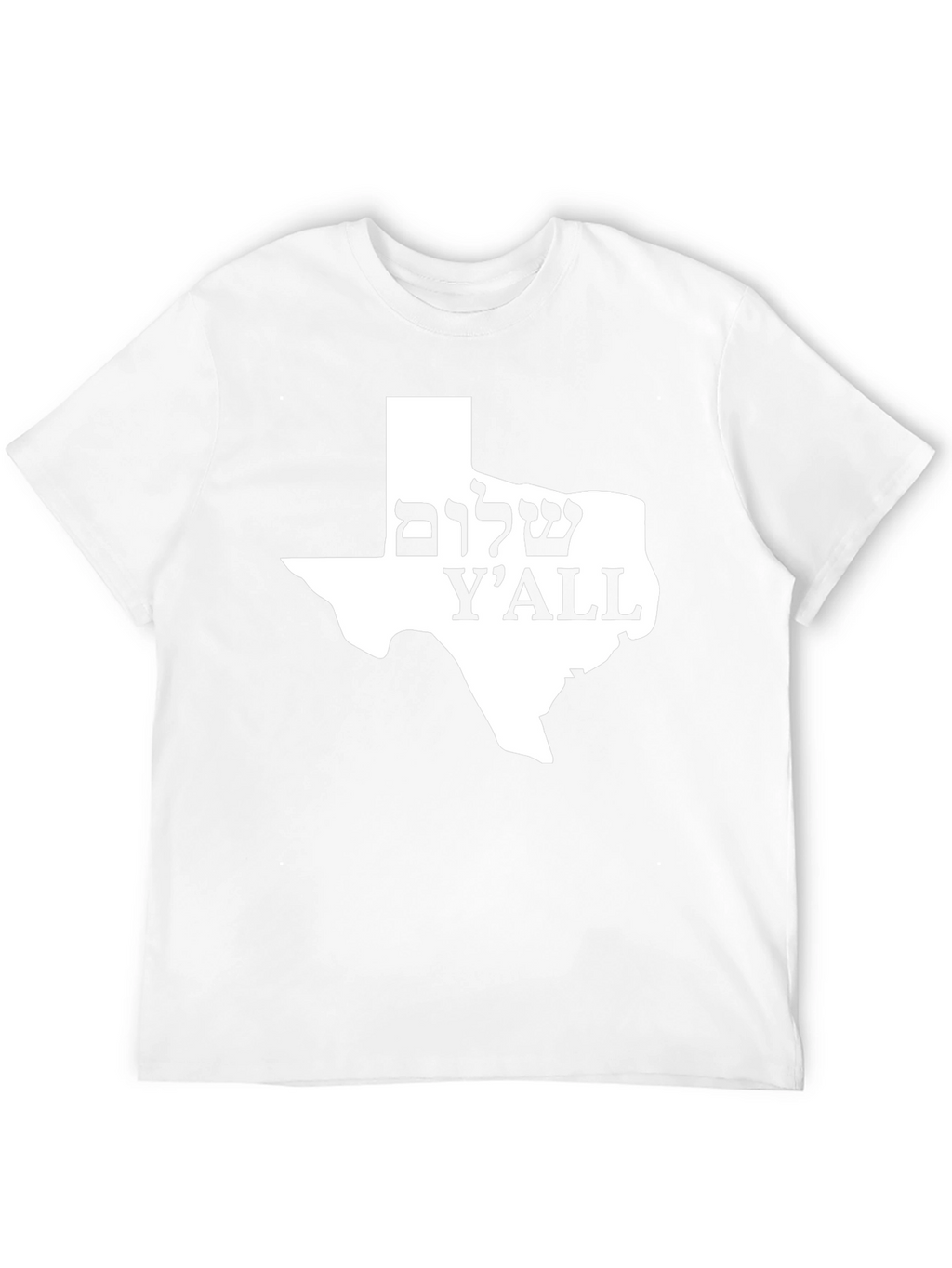 Shalom Yall Texas T-Shirt - Black