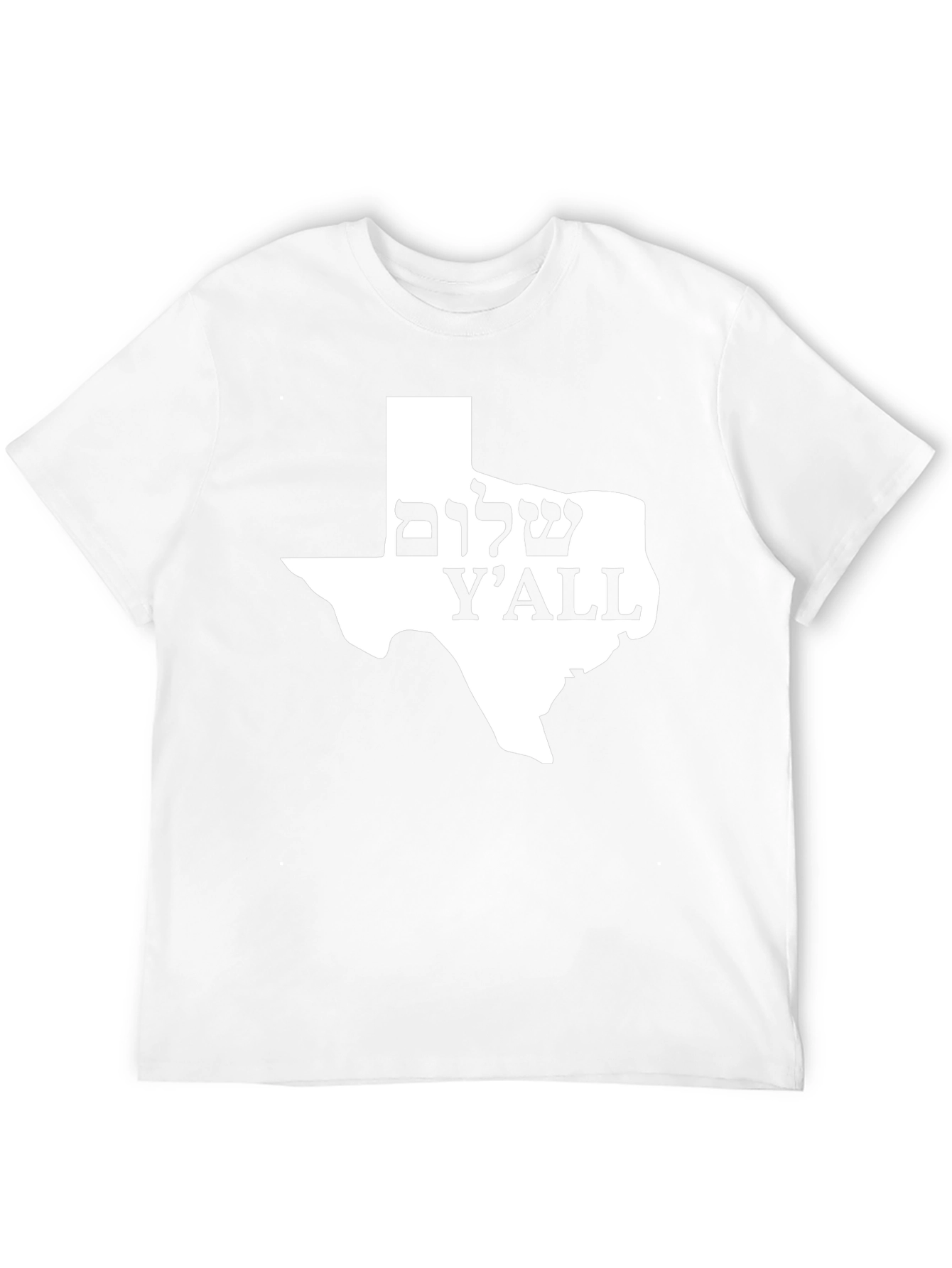 Shalom Yall Texas T-Shirt - Black