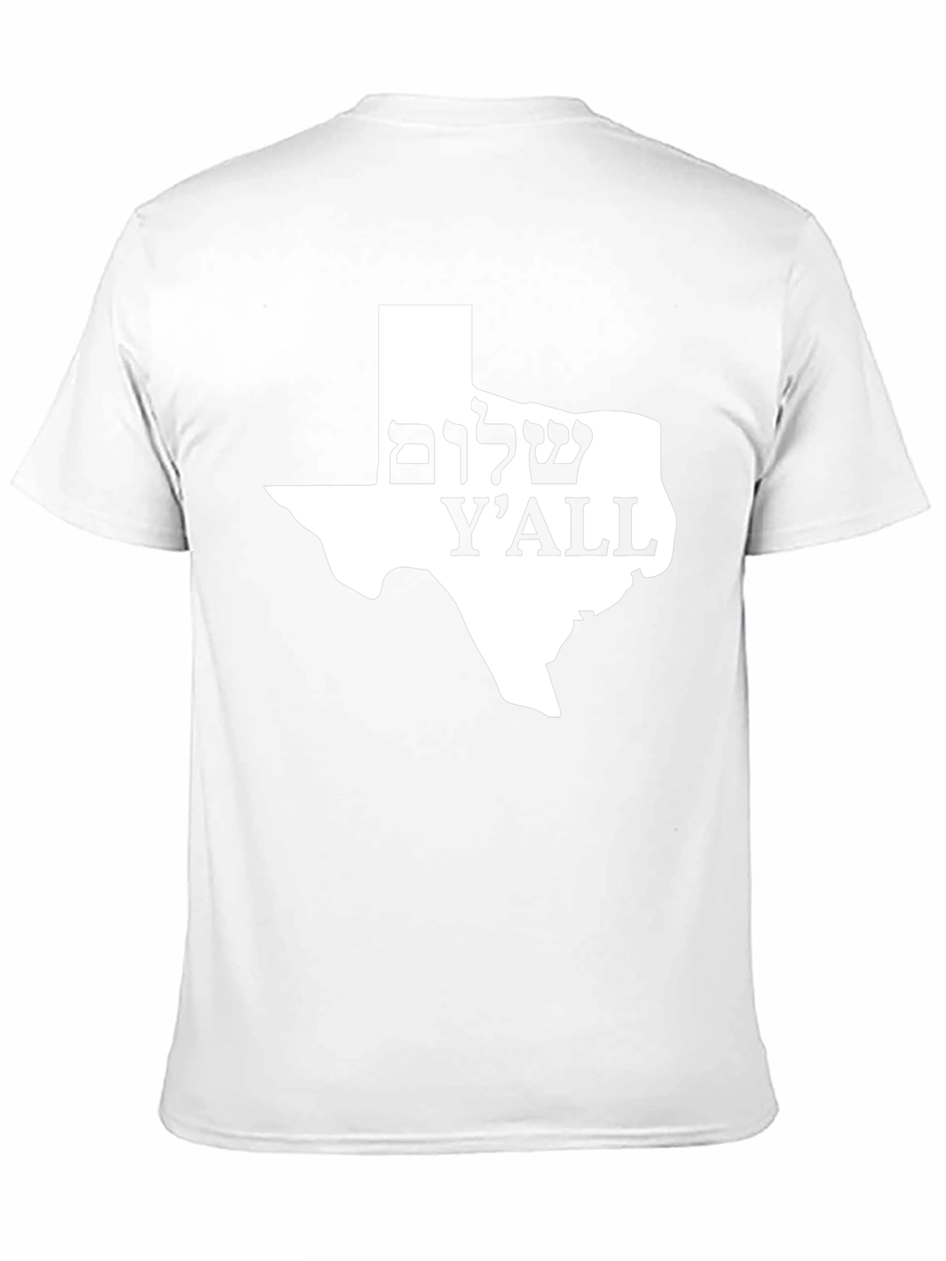 Shalom Yall Texas T-Shirt - Black