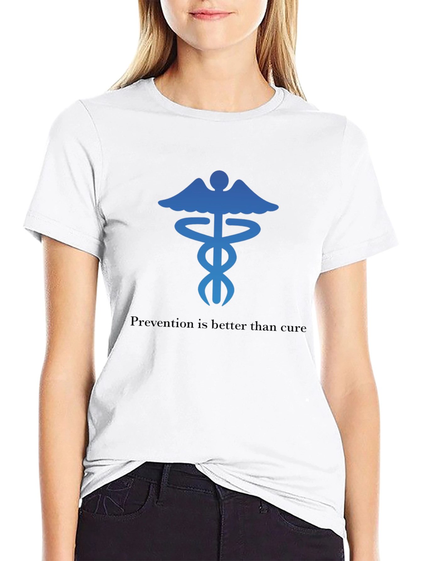 Prevention T-Shirt: Medical Symbol Tee