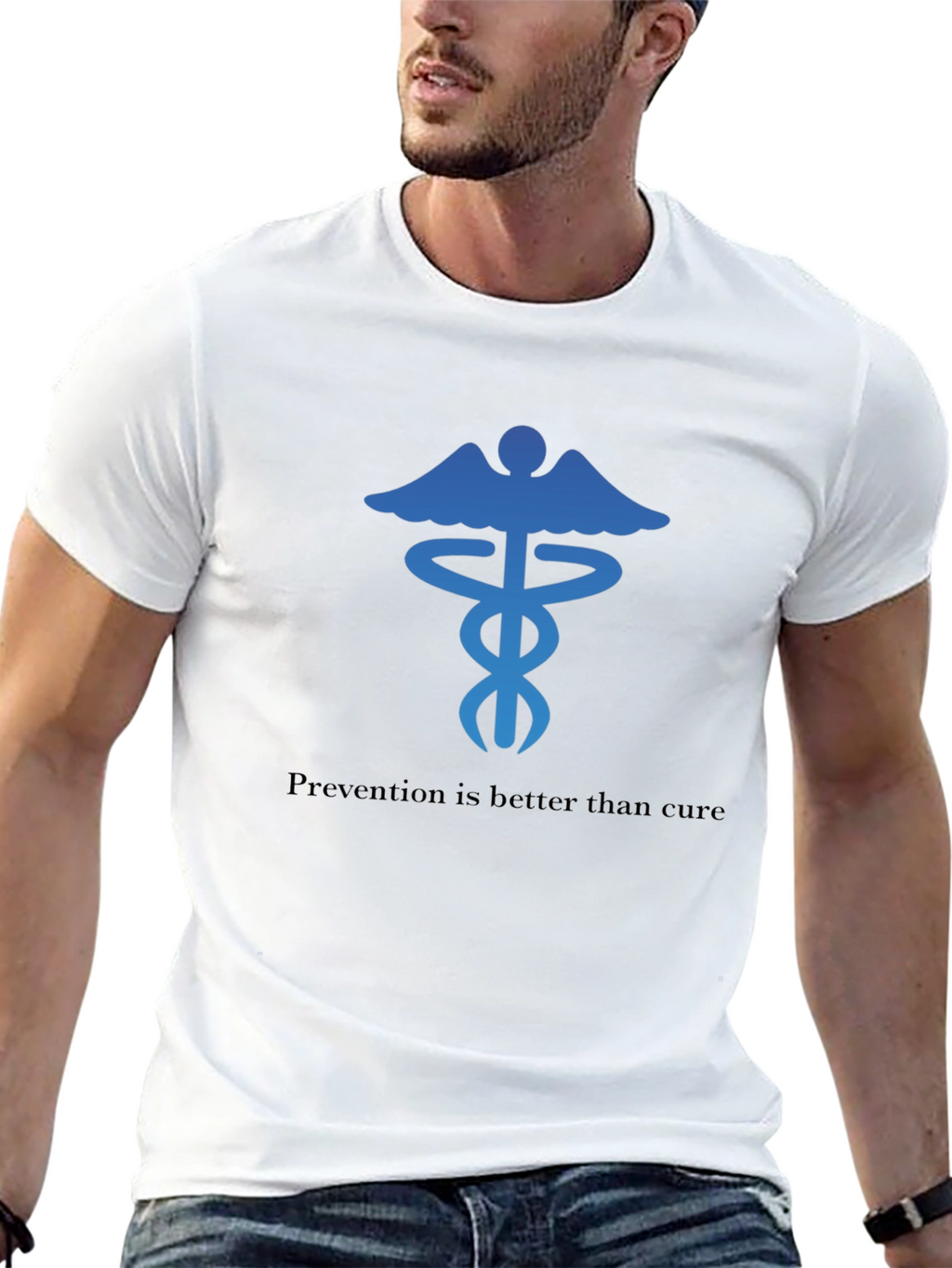 Prevention T-Shirt: Medical Symbol Tee
